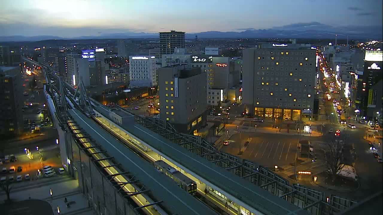 Hokkaido, Obihiro City Skyline ( 北海道帯広市のスカイライン ) Live Cam - 13 Chome, Nishi 2 Jominami,  Kato, Tokachi, Hokkaido, Japan