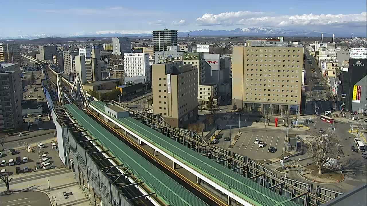 Hokkaido, Obihiro City Skyline ( 北海道帯広市のスカイライン ) Live Cam - 13 Chome, Nishi 2 Jominami,  Kato, Tokachi, Hokkaido, Japan