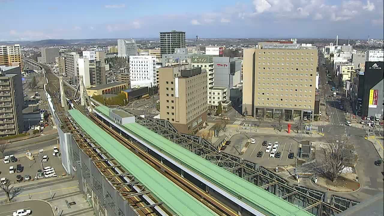 Hokkaido, Obihiro City Skyline ( 北海道帯広市のスカイライン ) Live Cam - 13 Chome, Nishi 2 Jominami,  Kato, Tokachi, Hokkaido, Japan