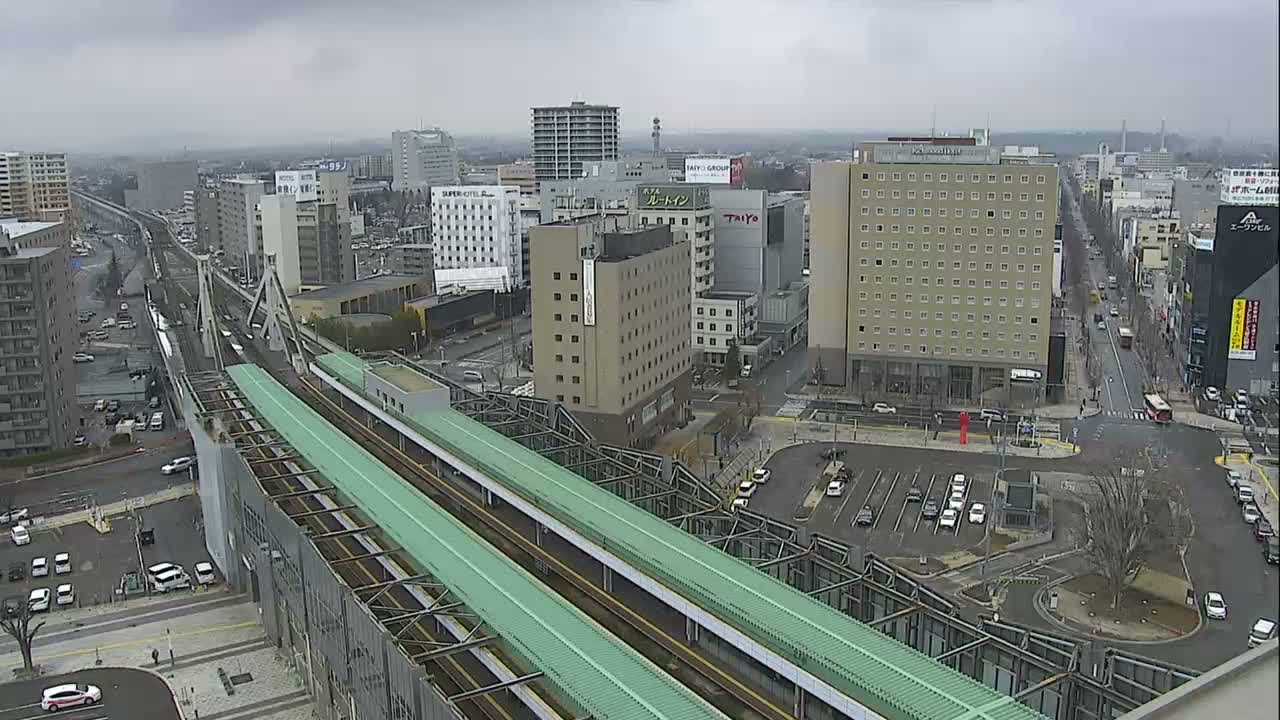 Hokkaido, Obihiro City Skyline ( 北海道帯広市のスカイライン ) Live Cam - 13 Chome, Nishi 2 Jominami,  Kato, Tokachi, Hokkaido, Japan