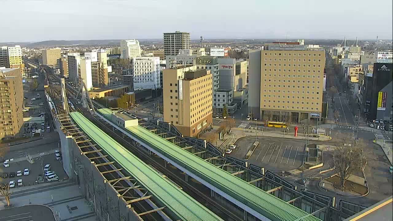 Hokkaido, Obihiro City Skyline ( 北海道帯広市のスカイライン ) Live Cam - 13 Chome, Nishi 2 Jominami,  Kato, Tokachi, Hokkaido, Japan