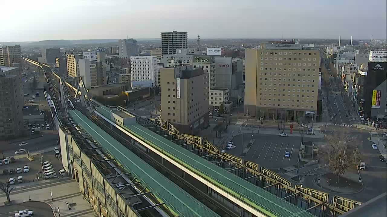 Hokkaido, Obihiro City Skyline ( 北海道帯広市のスカイライン ) Live Cam - 13 Chome, Nishi 2 Jominami,  Kato, Tokachi, Hokkaido, Japan