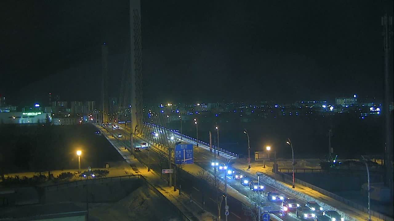 Obihiro, Tokachi Bridge & River ( 帯広・十勝橋・川 ) Live Cam - 2 Chome, Kinoodorihigashi, Otofuke, Kato, Tokachi, Hokkaido, Japan