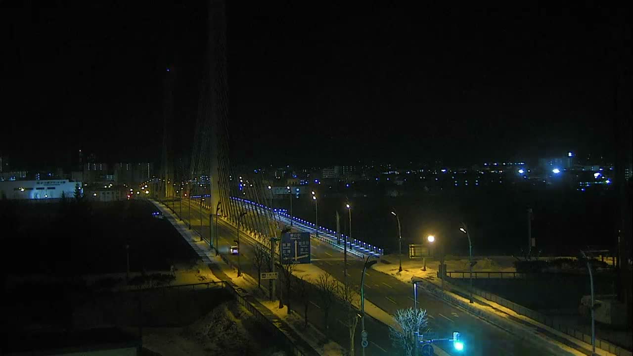 Obihiro, Tokachi Bridge & River ( 帯広・十勝橋・川 ) Live Cam - 2 Chome, Kinoodorihigashi, Otofuke, Kato, Tokachi, Hokkaido, Japan