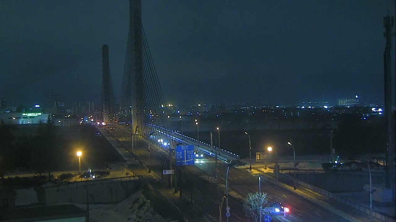 Obihiro, Tokachi Bridge & River ( 帯広・十勝橋・川 ) Live Cam - 2 Chome, Kinoodorihigashi, Otofuke, Kato, Tokachi, Hokkaido, Japan