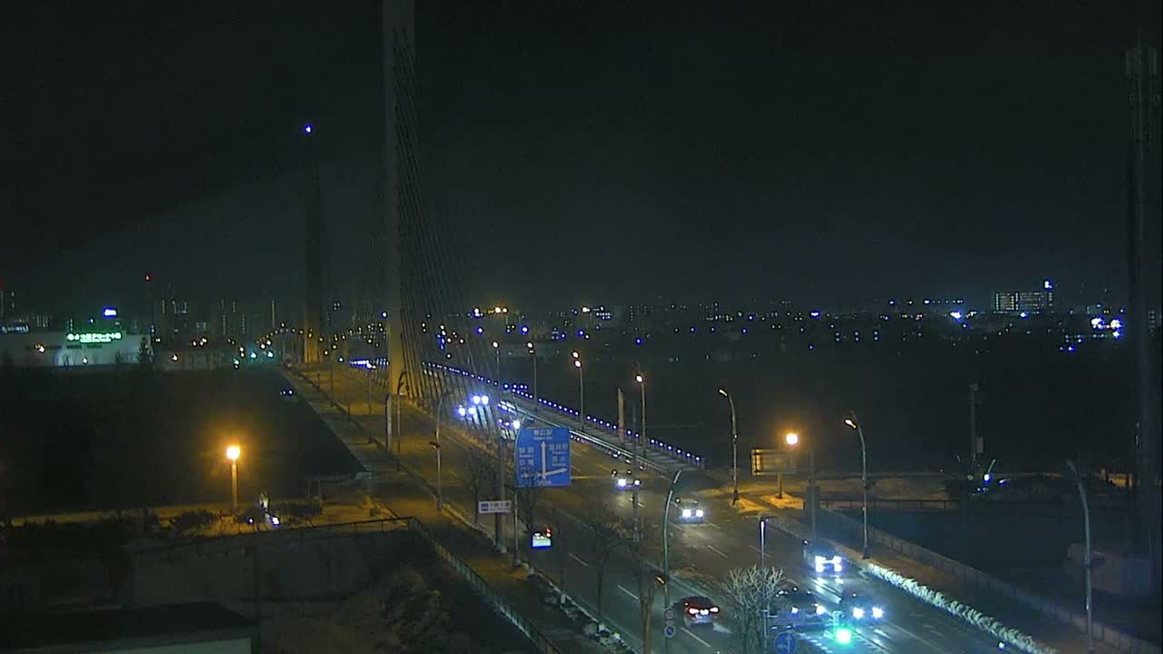 Obihiro, Tokachi Bridge & River ( 帯広・十勝橋・川 ) Live Cam - 2 Chome, Kinoodorihigashi, Otofuke, Kato, Tokachi, Hokkaido, Japan