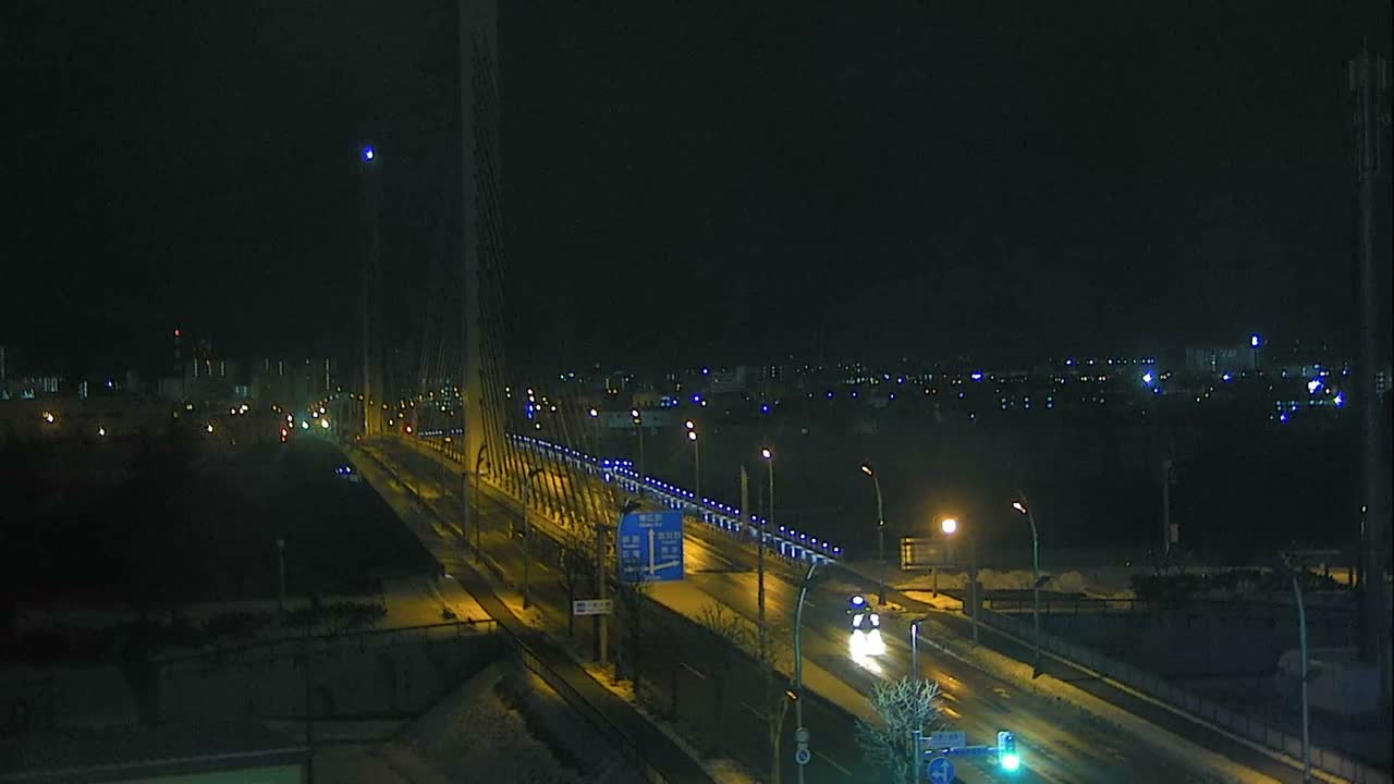 Obihiro, Tokachi Bridge & River ( 帯広・十勝橋・川 ) Live Cam - 2 Chome, Kinoodorihigashi, Otofuke, Kato, Tokachi, Hokkaido, Japan