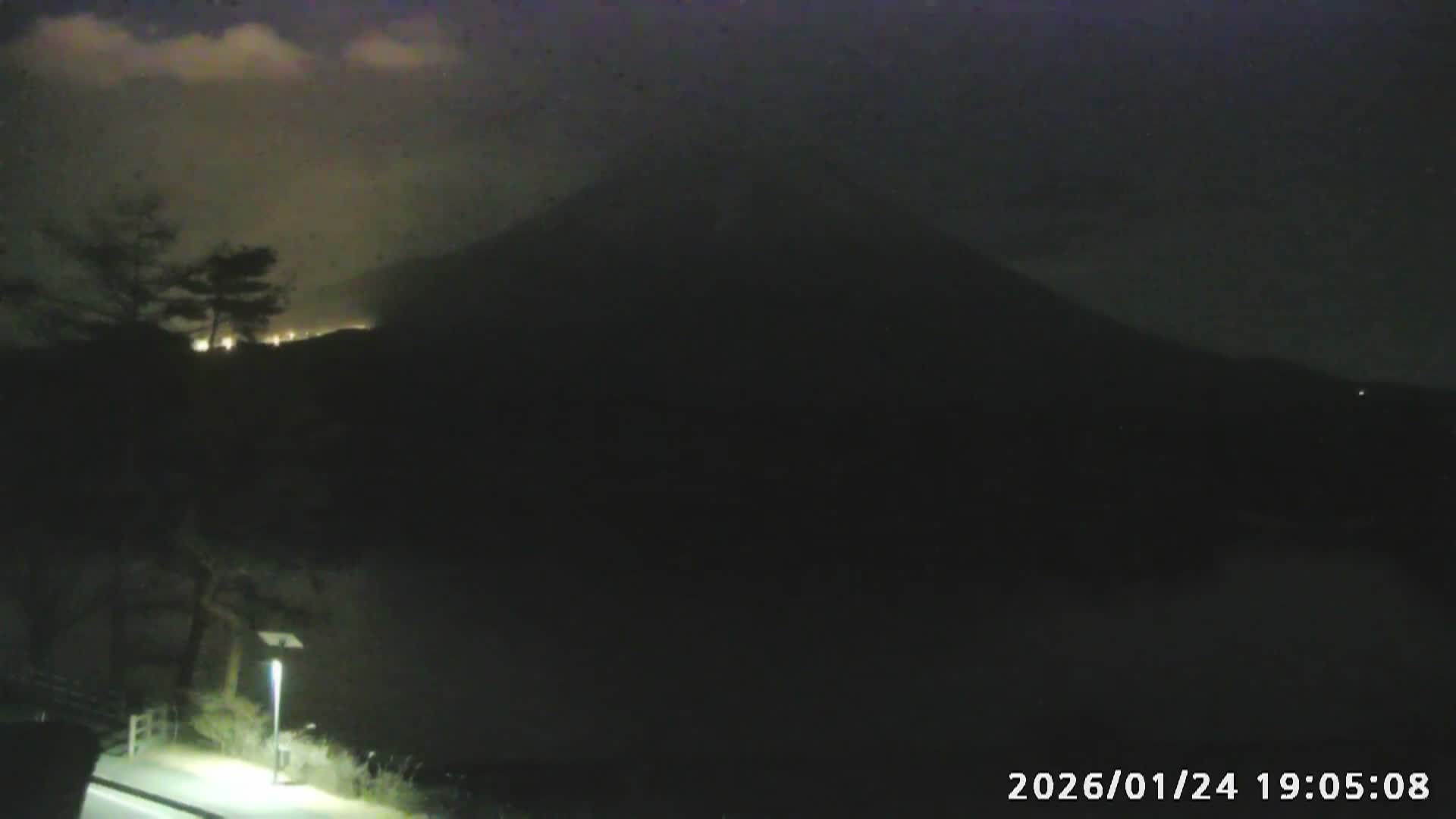 Fujikawaguchiko, Mount Fuji & Lake Shoji View ( 富士河口湖、富士山、精進湖の眺め ) Live Cam  - Shoji, Fujikawaguchiko, Minamitsuru, Yamanashi, Tokai, Chubu, Japan