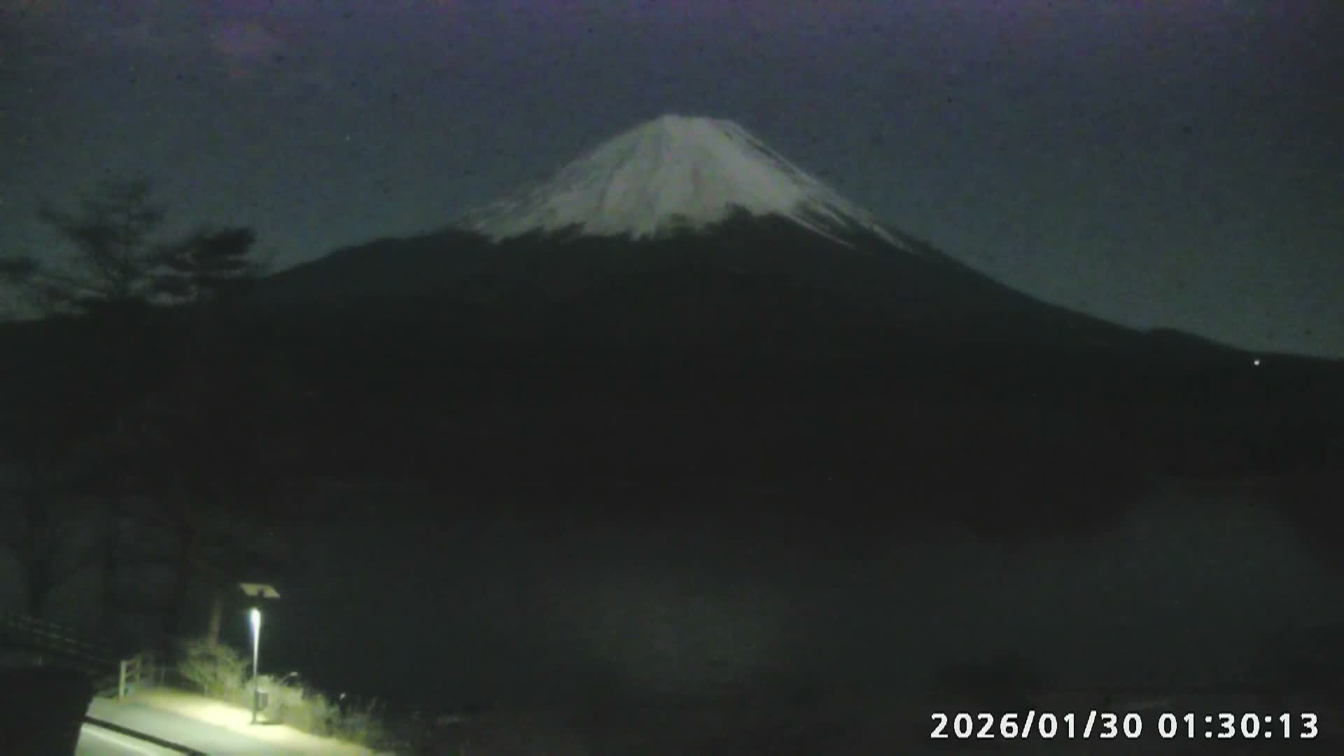 Fujikawaguchiko, Mount Fuji & Lake Shoji View ( 富士河口湖、富士山、精進湖の眺め ) Live Cam  - Shoji, Fujikawaguchiko, Minamitsuru, Yamanashi, Tokai, Chubu, Japan
