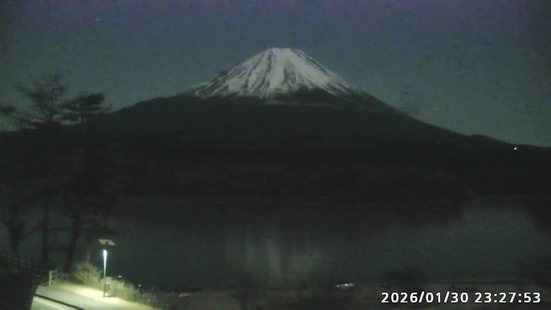 Fujikawaguchiko, Mount Fuji & Lake Shoji View ( 富士河口湖、富士山、精進湖の眺め ) Live Cam  - Shoji, Fujikawaguchiko, Minamitsuru, Yamanashi, Tokai, Chubu, Japan