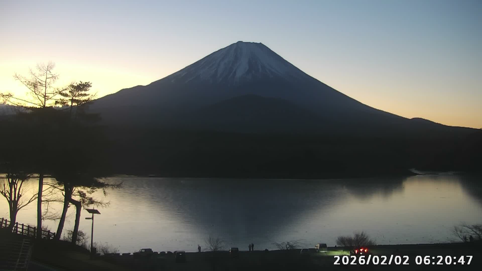 Fujikawaguchiko, Mount Fuji & Lake Shoji View ( 富士河口湖、富士山、精進湖の眺め ) Live Cam  - Shoji, Fujikawaguchiko, Minamitsuru, Yamanashi, Tokai, Chubu, Japan