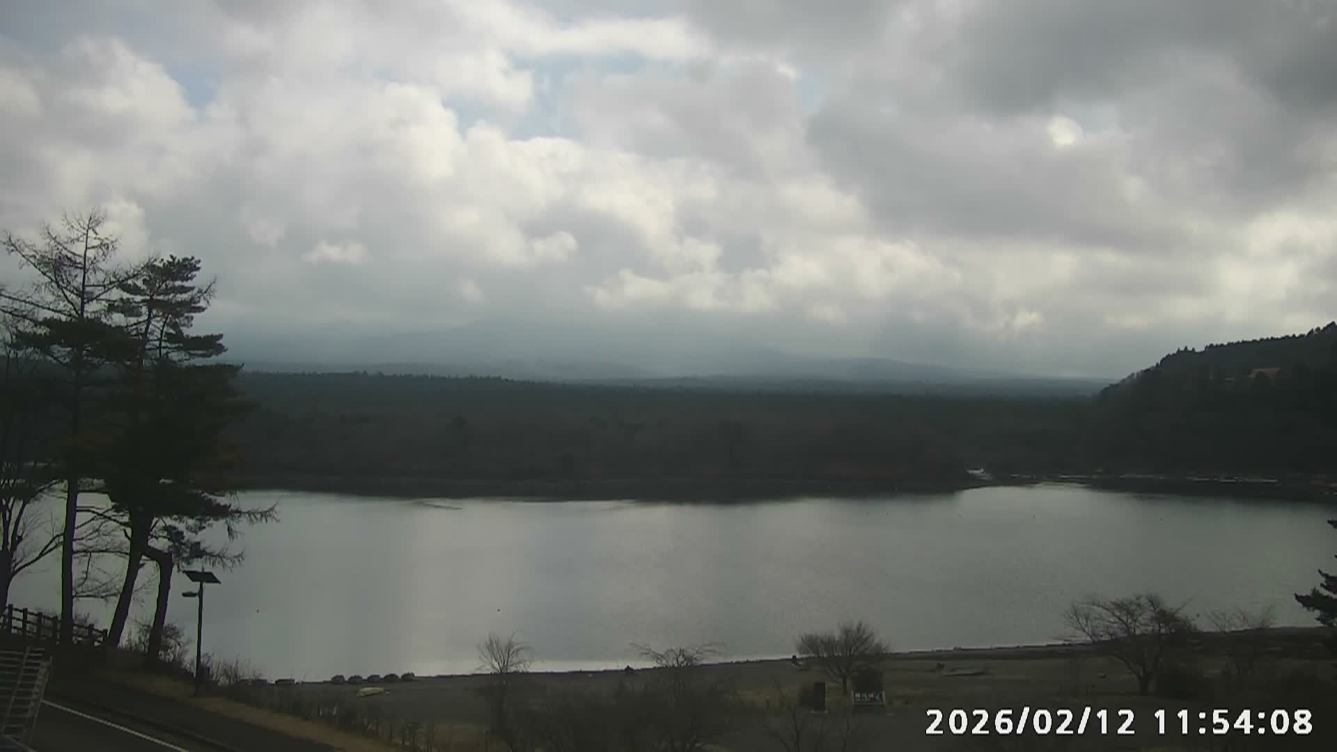 Fujikawaguchiko, Mount Fuji & Lake Shoji View ( 富士河口湖、富士山、精進湖の眺め ) Live Cam  - Shoji, Fujikawaguchiko, Minamitsuru, Yamanashi, Tokai, Chubu, Japan
