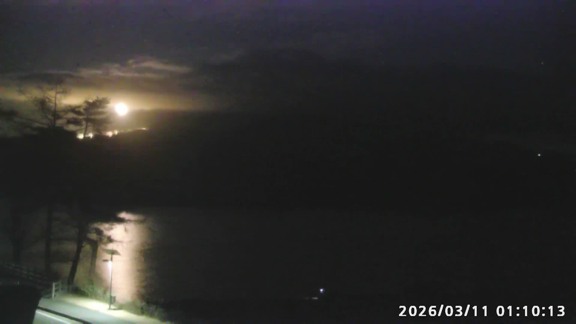 Fujikawaguchiko, Mount Fuji & Lake Shoji View ( 富士河口湖、富士山、精進湖の眺め ) Live Cam  - Shoji, Fujikawaguchiko, Minamitsuru, Yamanashi, Tokai, Chubu, Japan