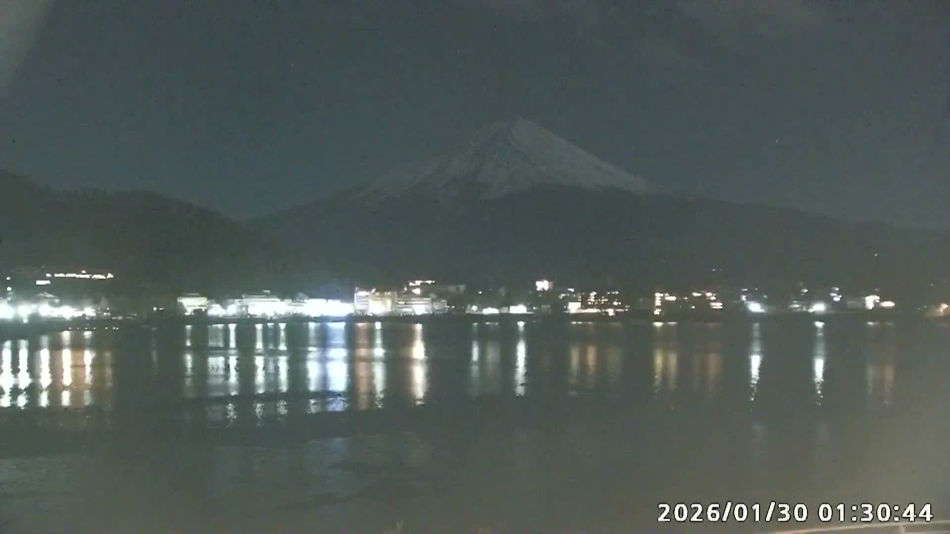 Fujikawaguchiko, Kawaguchi,  Mount Fuji & Lake Kawaguchiko View  ( 富士河口湖、川口、富士山、河口湖の眺め ) Live Cam -  Kawaguchi, Fujikawaguchiko, Minamitsuru, Yamanashi, Tokai, Chubu, Japan