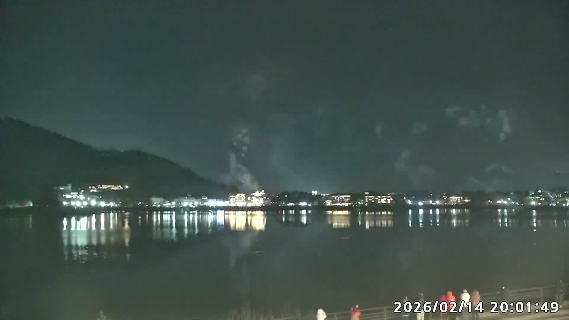 Fujikawaguchiko, Kawaguchi,  Mount Fuji & Lake Kawaguchiko View  ( 富士河口湖、川口、富士山、河口湖の眺め ) Live Cam -  Kawaguchi, Fujikawaguchiko, Minamitsuru, Yamanashi, Tokai, Chubu, Japan
