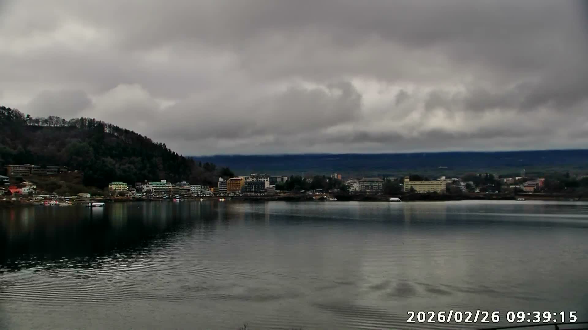 Fujikawaguchiko, Kawaguchi,  Mount Fuji & Lake Kawaguchiko View  ( 富士河口湖、川口、富士山、河口湖の眺め ) Live Cam -  Kawaguchi, Fujikawaguchiko, Minamitsuru, Yamanashi, Tokai, Chubu, Japan