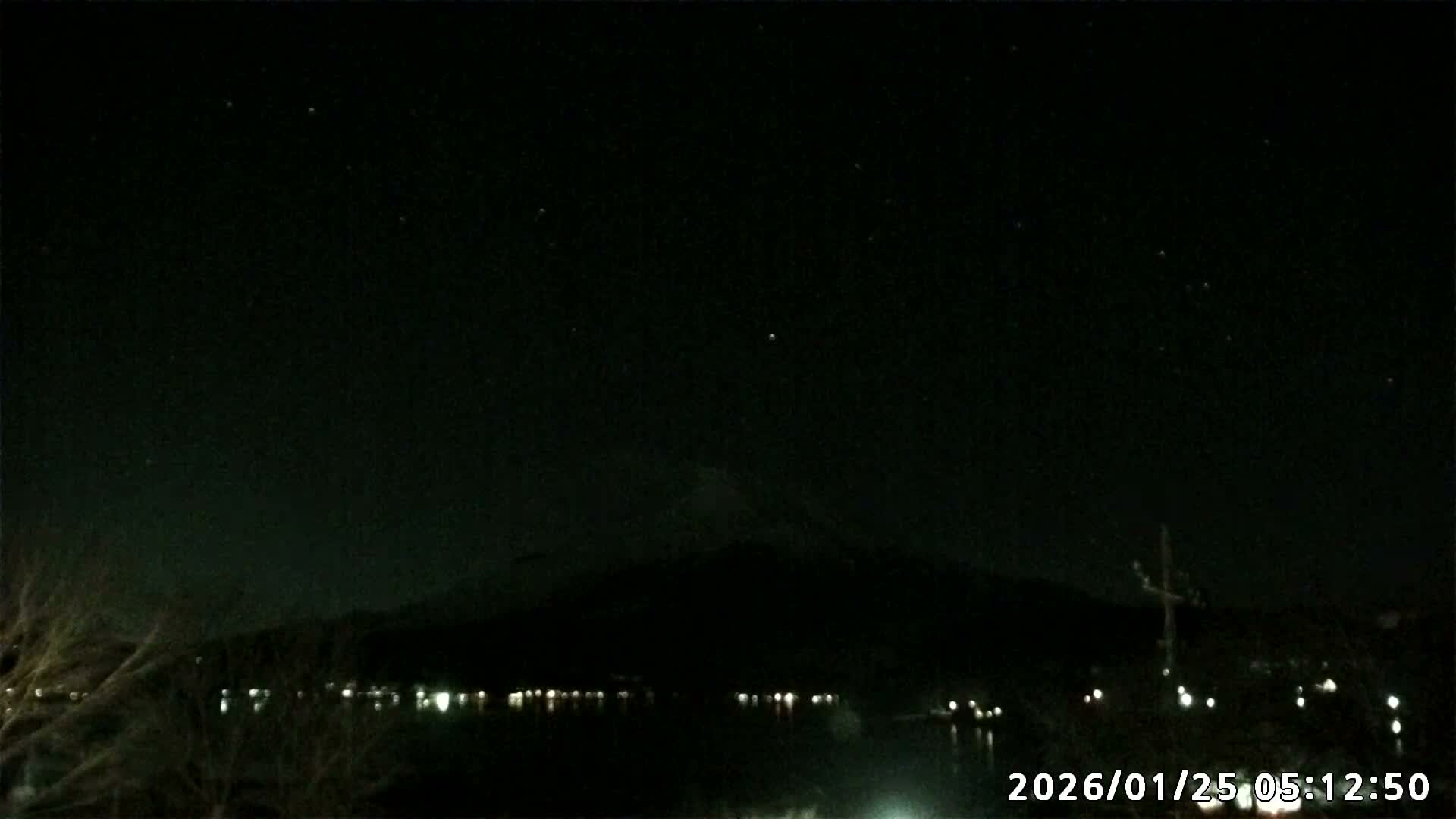 Yamanakako,  Mount Fuji & Lake Yamanaka View  ( 山中湖、富士山、山中湖の眺め ) Live Cam -  Yamanaka,, Yamanakako, Minamitsuru, Yamanashi, Tokai, Chubu, Japan