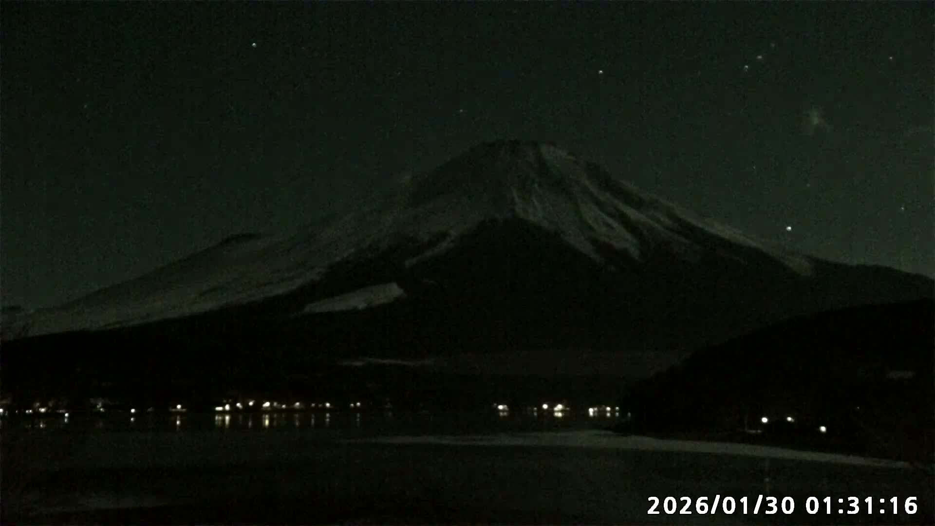 Yamanakako,  Mount Fuji & Lake Yamanaka View  ( 山中湖、富士山、山中湖の眺め ) Live Cam -  Yamanaka,, Yamanakako, Minamitsuru, Yamanashi, Tokai, Chubu, Japan