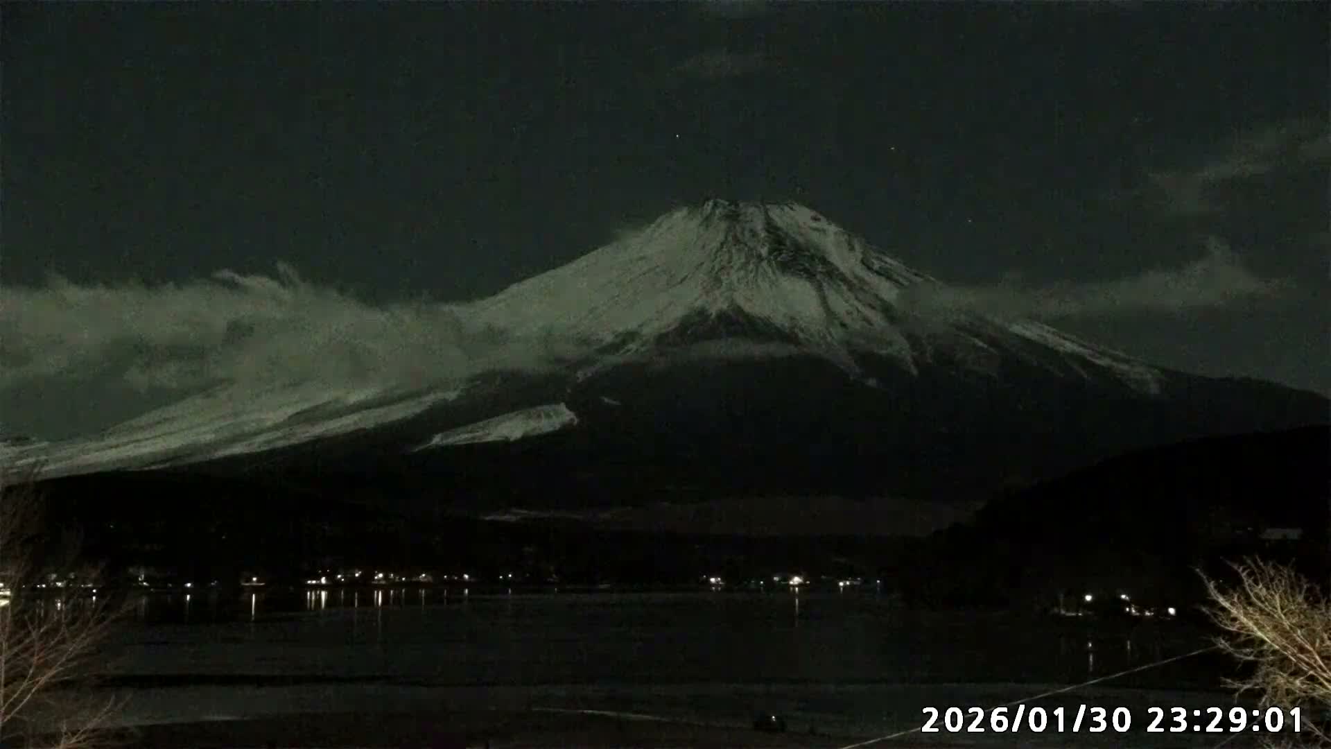 Yamanakako,  Mount Fuji & Lake Yamanaka View  ( 山中湖、富士山、山中湖の眺め ) Live Cam -  Yamanaka,, Yamanakako, Minamitsuru, Yamanashi, Tokai, Chubu, Japan