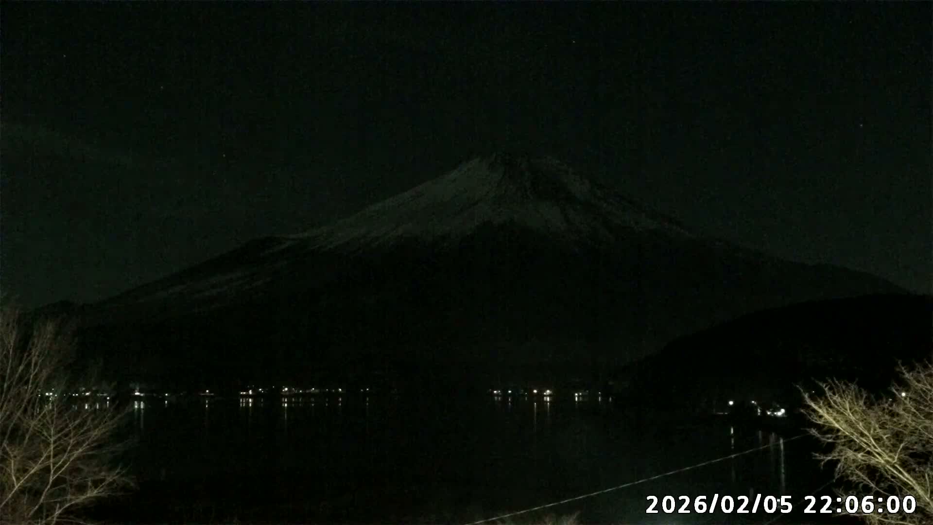 Yamanakako,  Mount Fuji & Lake Yamanaka View  ( 山中湖、富士山、山中湖の眺め ) Live Cam -  Yamanaka,, Yamanakako, Minamitsuru, Yamanashi, Tokai, Chubu, Japan