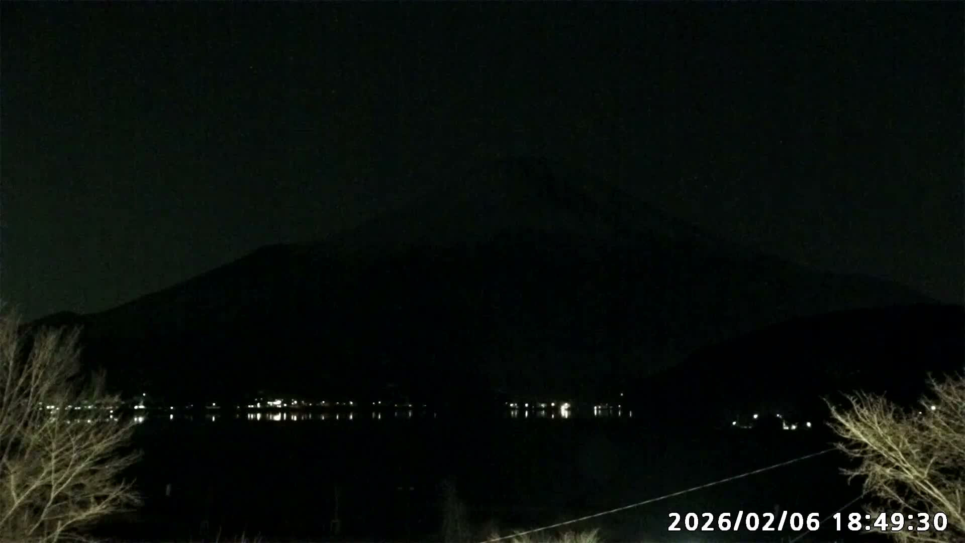 Yamanakako,  Mount Fuji & Lake Yamanaka View  ( 山中湖、富士山、山中湖の眺め ) Live Cam -  Yamanaka,, Yamanakako, Minamitsuru, Yamanashi, Tokai, Chubu, Japan