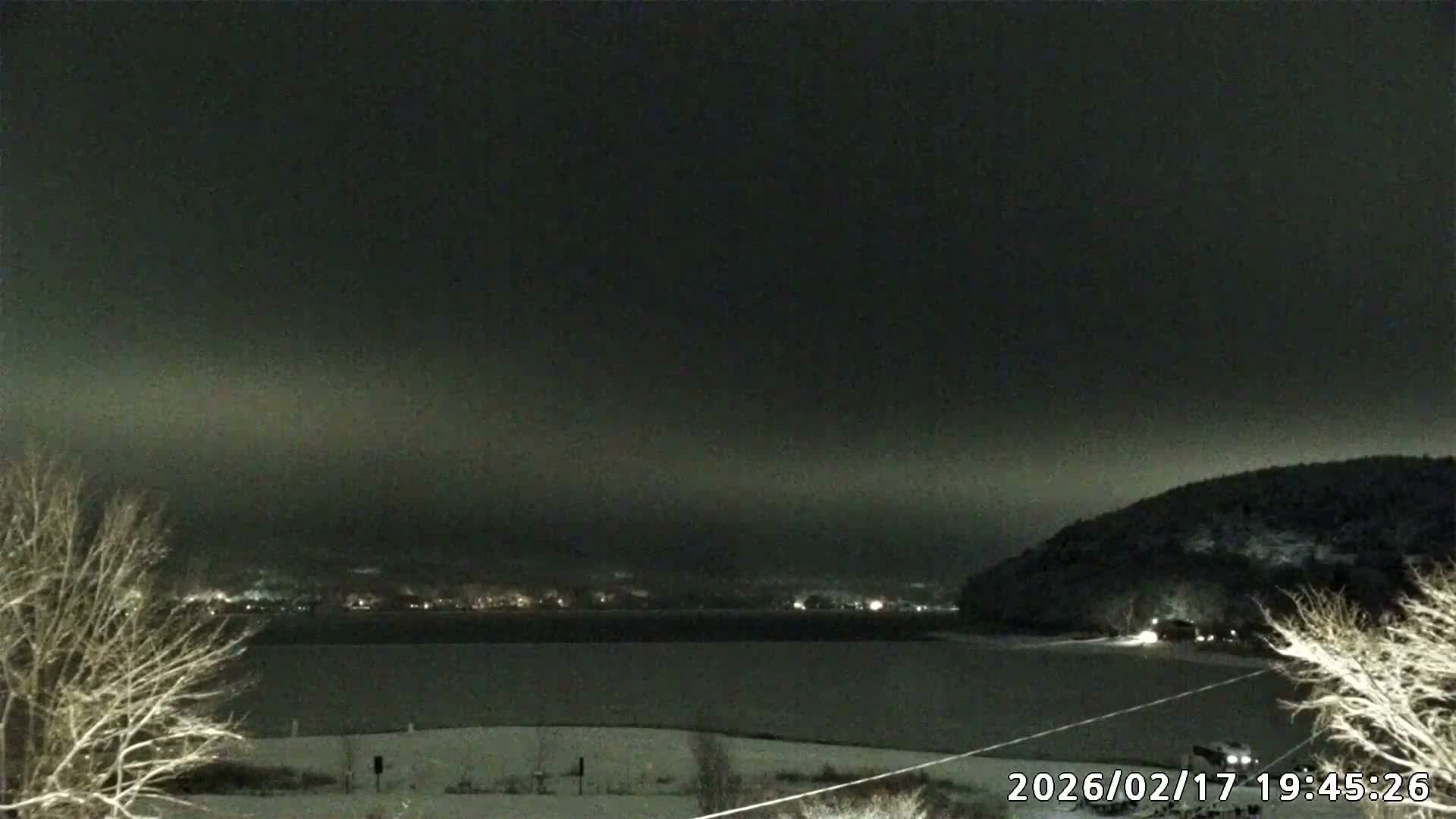 Yamanakako,  Mount Fuji & Lake Yamanaka View  ( 山中湖、富士山、山中湖の眺め ) Live Cam -  Yamanaka,, Yamanakako, Minamitsuru, Yamanashi, Tokai, Chubu, Japan