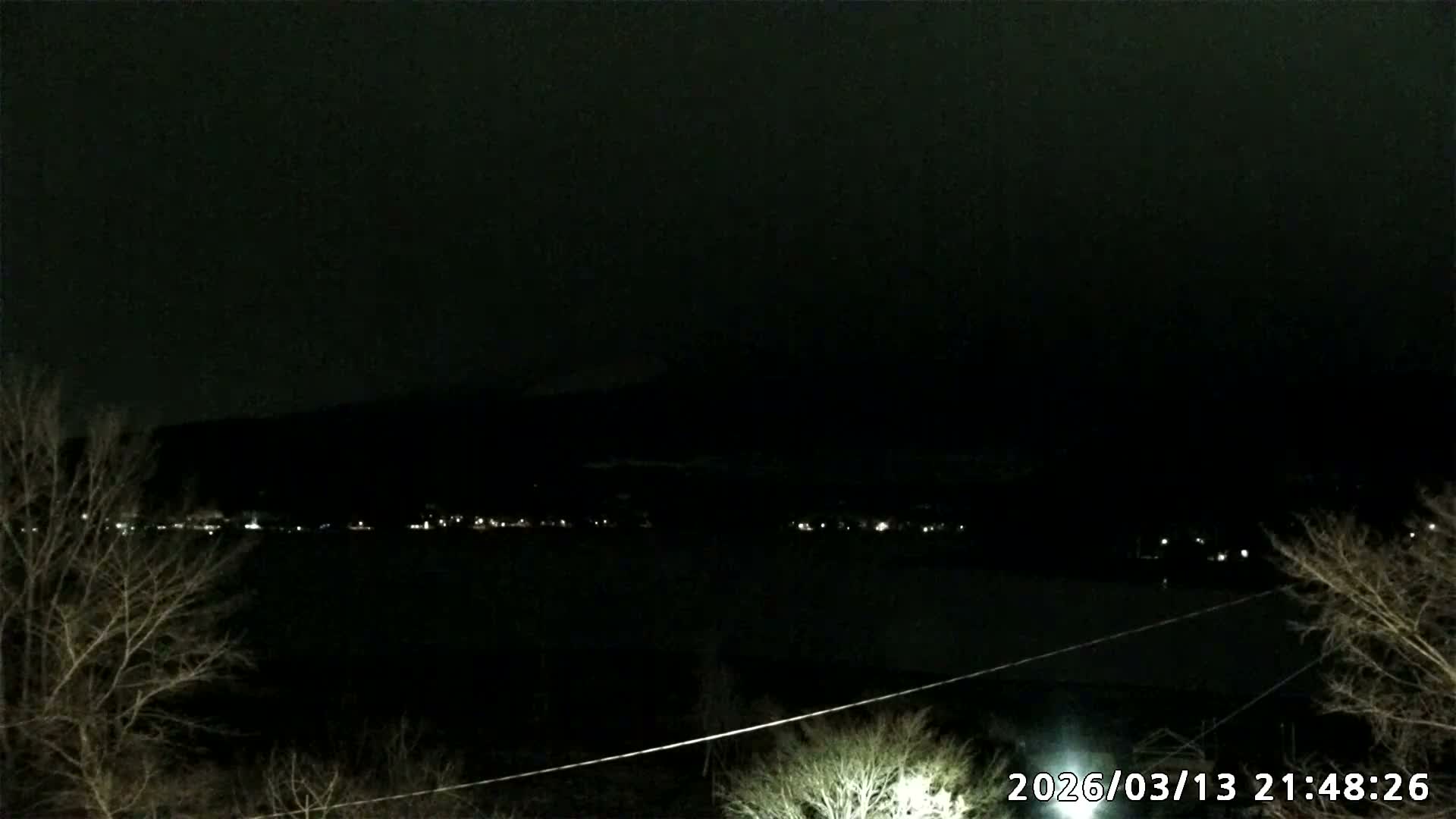 Yamanakako,  Mount Fuji & Lake Yamanaka View  ( 山中湖、富士山、山中湖の眺め ) Live Cam -  Yamanaka,, Yamanakako, Minamitsuru, Yamanashi, Tokai, Chubu, Japan