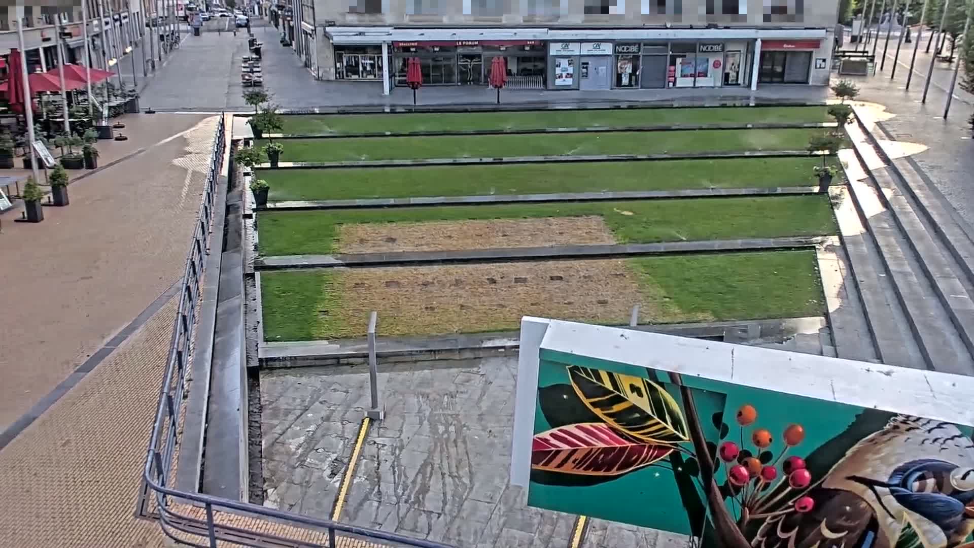Amiens , Place Gambetta Square Live Cam - Amiens, Somme, Hauts-de-France, France