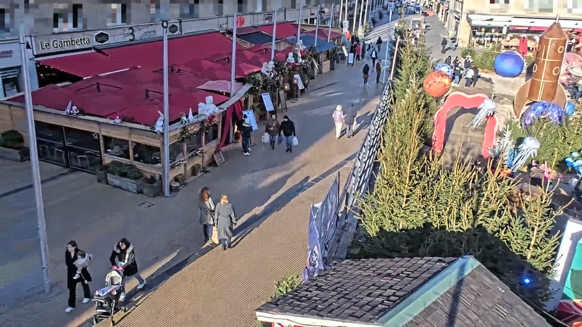 Amiens , Place Gambetta Square Live Cam - Amiens, Somme, Hauts-de-France, France