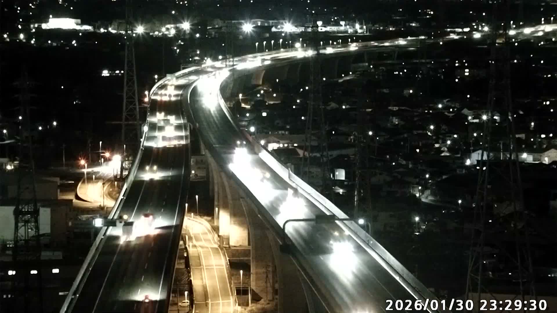 Fujinomiya City & Mount Fuji  ( 富士山と富士宮市 ) Skyline Live Cam - Yamamoto, Fujinomiya, Shizuoka, Chūbu (Tōkai),  Honshu, Japan