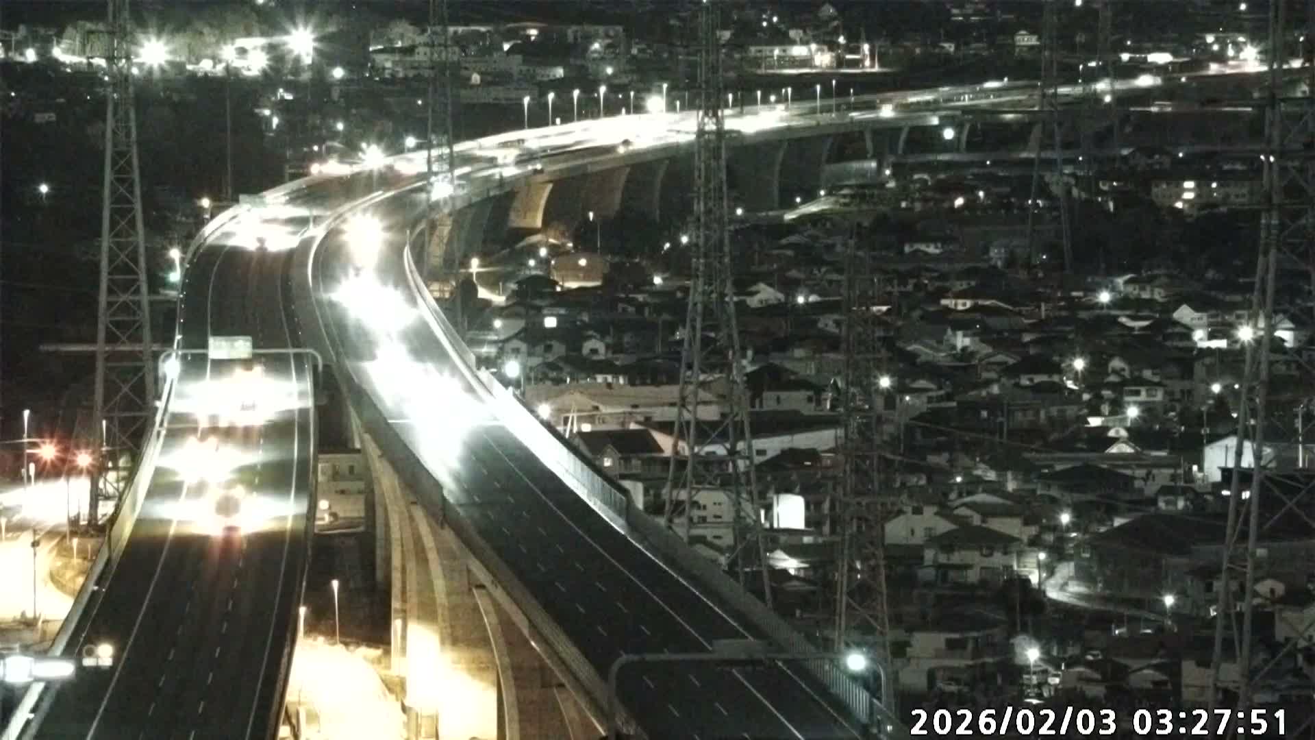 Fujinomiya City & Mount Fuji  ( 富士山と富士宮市 ) Skyline Live Cam - Yamamoto, Fujinomiya, Shizuoka, Chūbu (Tōkai),  Honshu, Japan