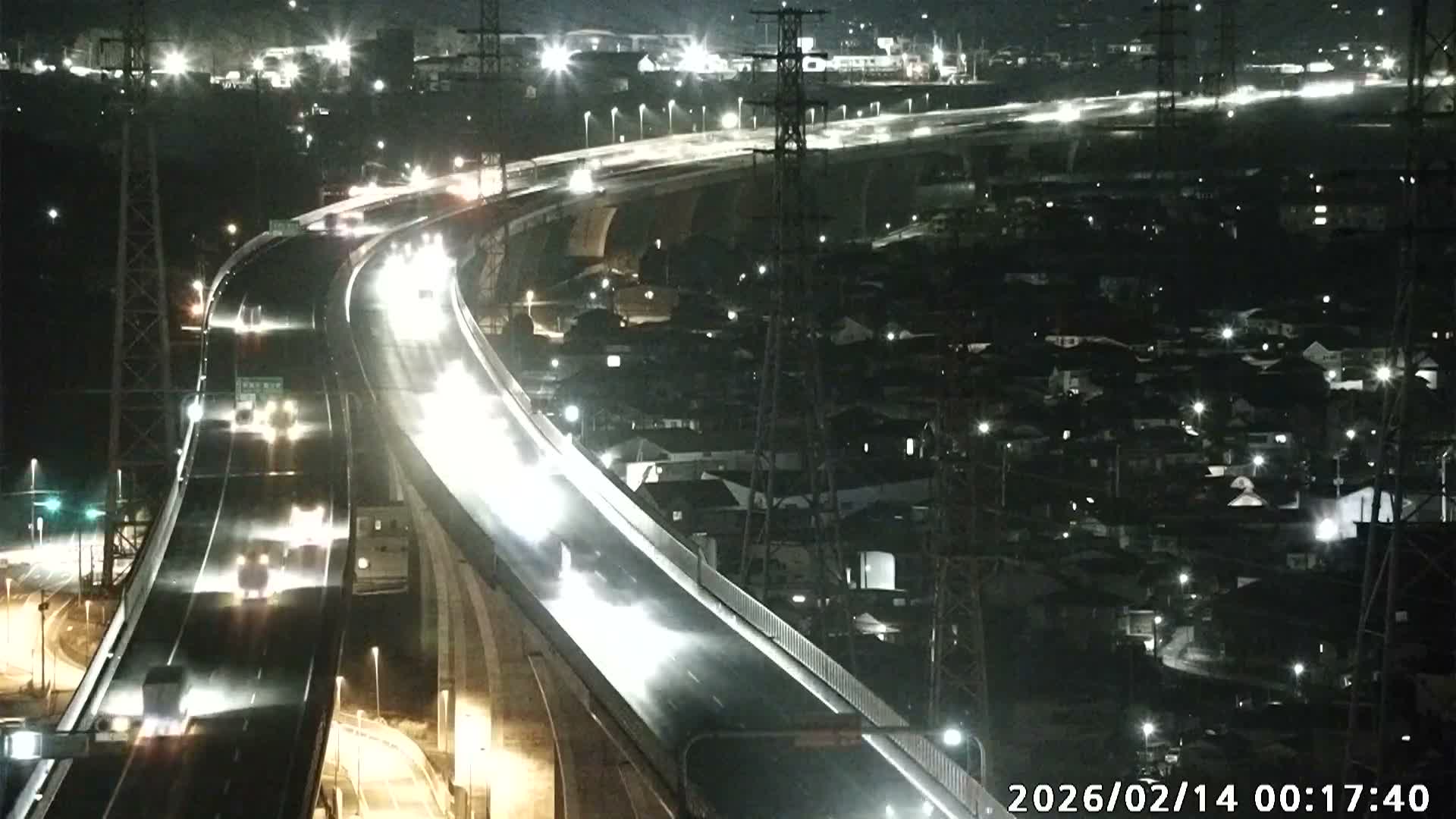 Fujinomiya City & Mount Fuji  ( 富士山と富士宮市 ) Skyline Live Cam - Yamamoto, Fujinomiya, Shizuoka, Chūbu (Tōkai),  Honshu, Japan