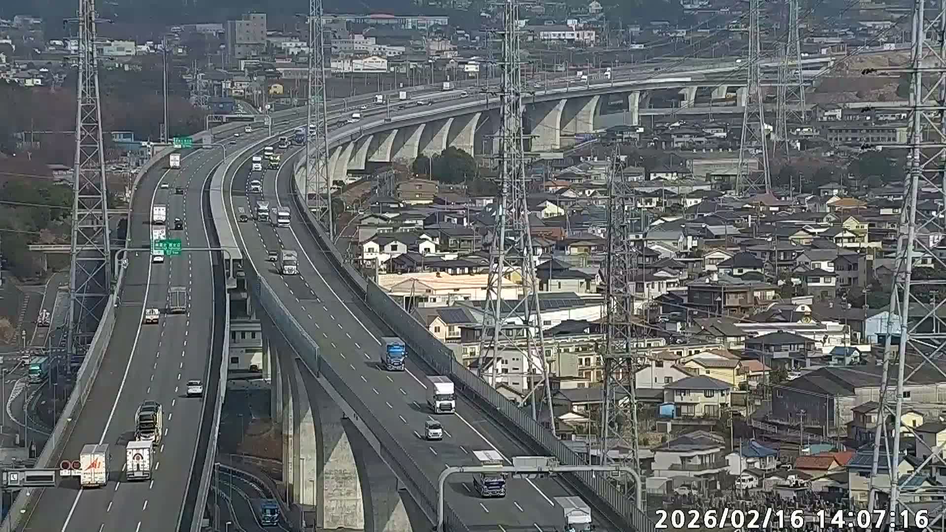 Fujinomiya City & Mount Fuji  ( 富士山と富士宮市 ) Skyline Live Cam - Yamamoto, Fujinomiya, Shizuoka, Chūbu (Tōkai),  Honshu, Japan