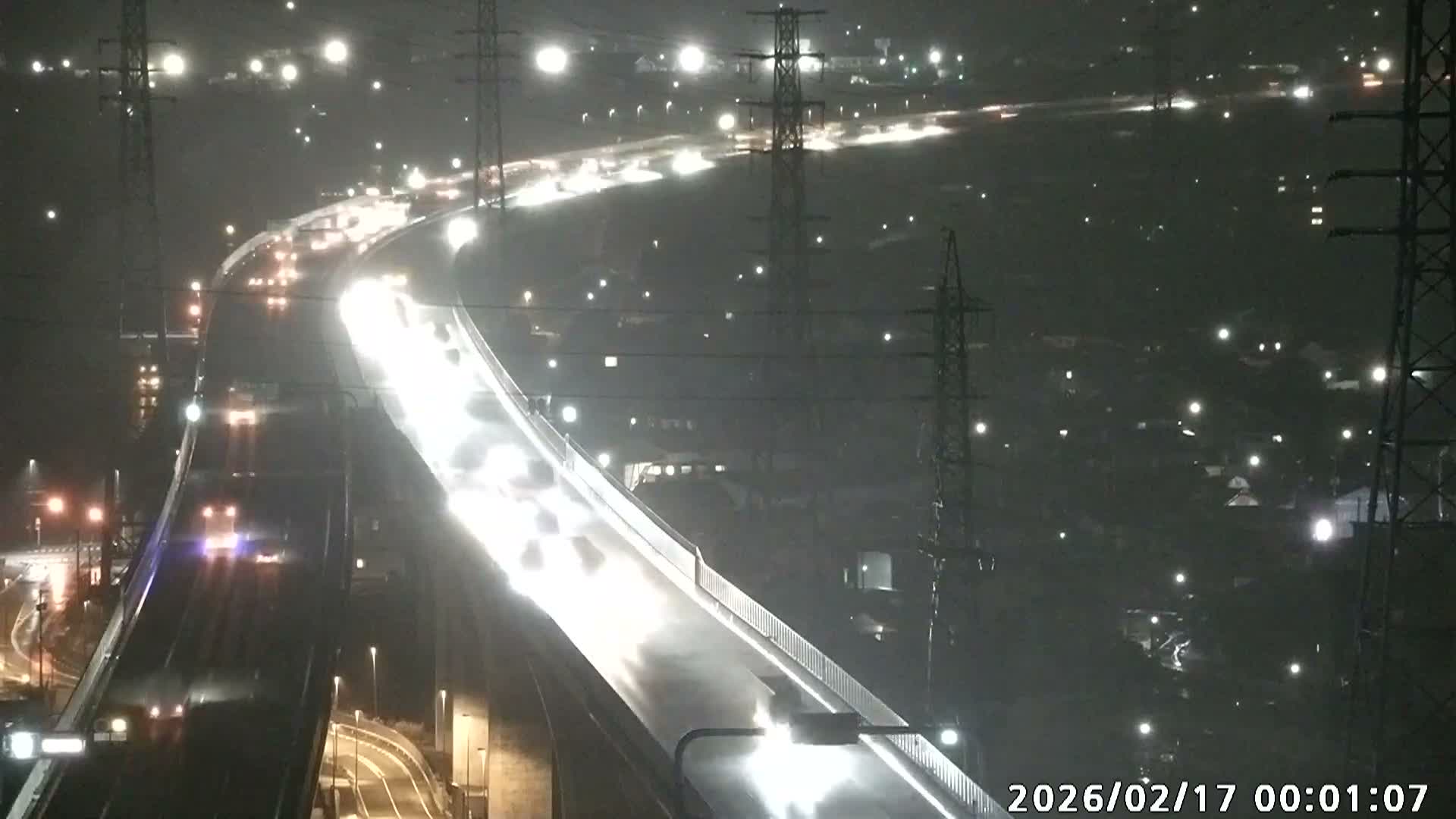 Fujinomiya City & Mount Fuji  ( 富士山と富士宮市 ) Skyline Live Cam - Yamamoto, Fujinomiya, Shizuoka, Chūbu (Tōkai),  Honshu, Japan