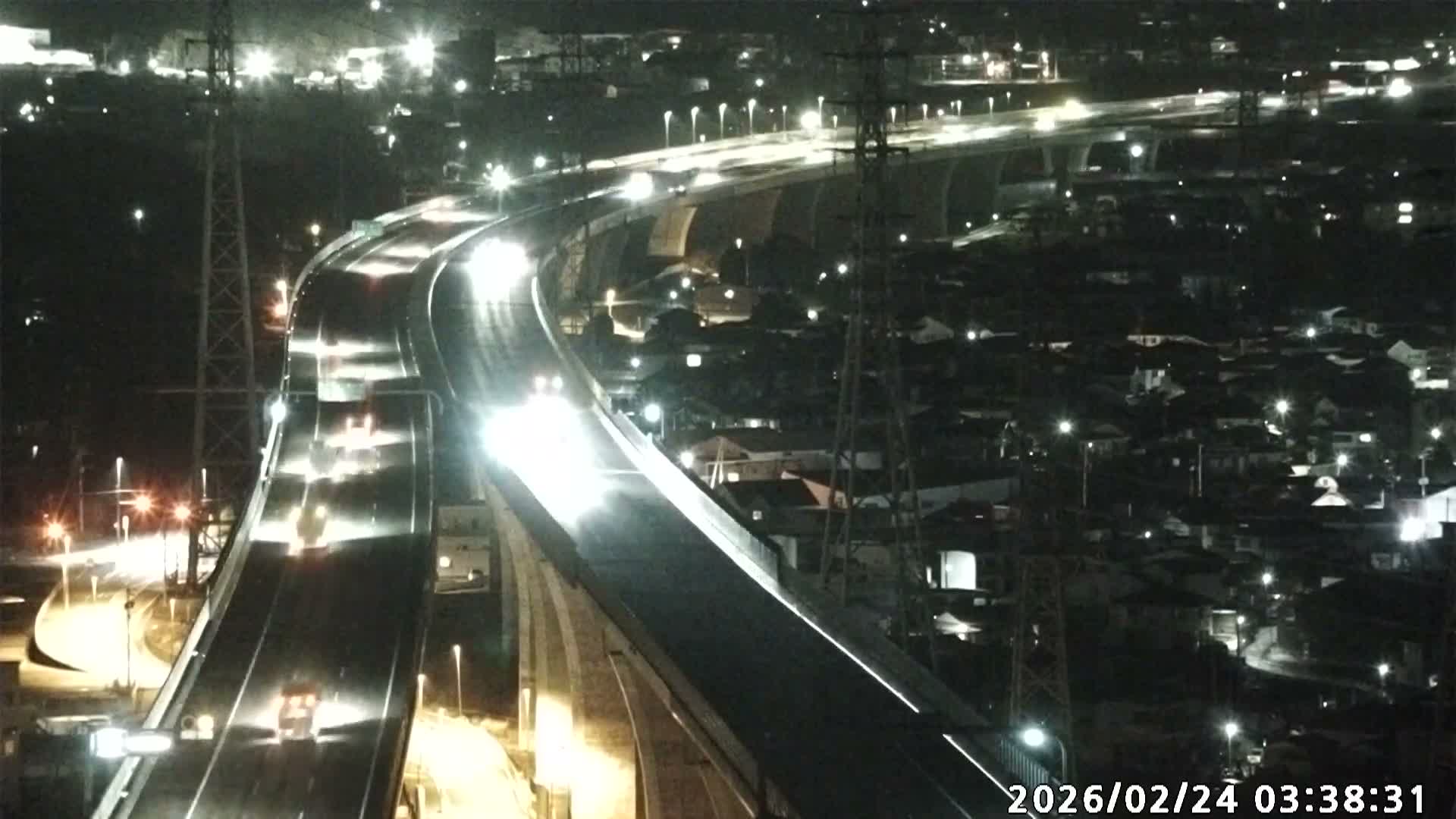 Fujinomiya City & Mount Fuji  ( 富士山と富士宮市 ) Skyline Live Cam - Yamamoto, Fujinomiya, Shizuoka, Chūbu (Tōkai),  Honshu, Japan