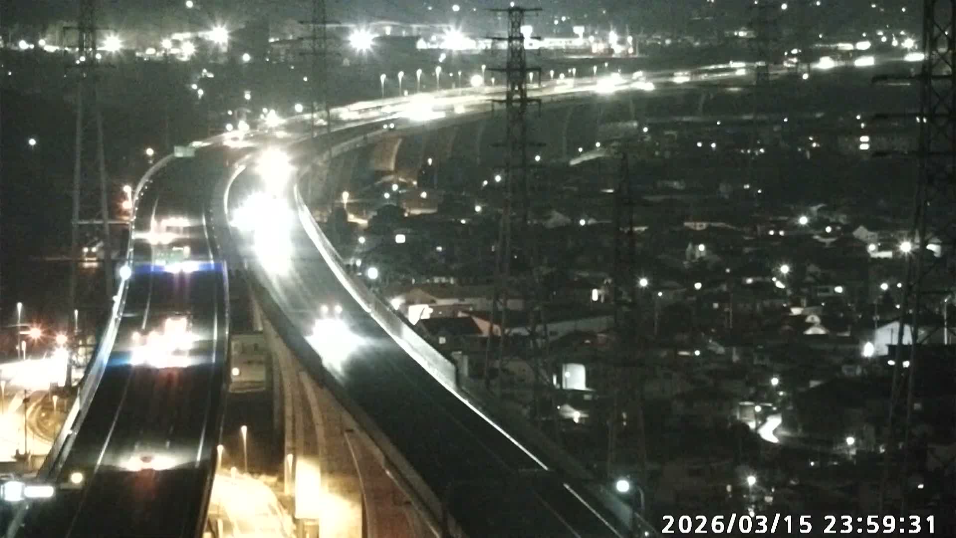 Fujinomiya City & Mount Fuji  ( 富士山と富士宮市 ) Skyline Live Cam - Yamamoto, Fujinomiya, Shizuoka, Chūbu (Tōkai),  Honshu, Japan
