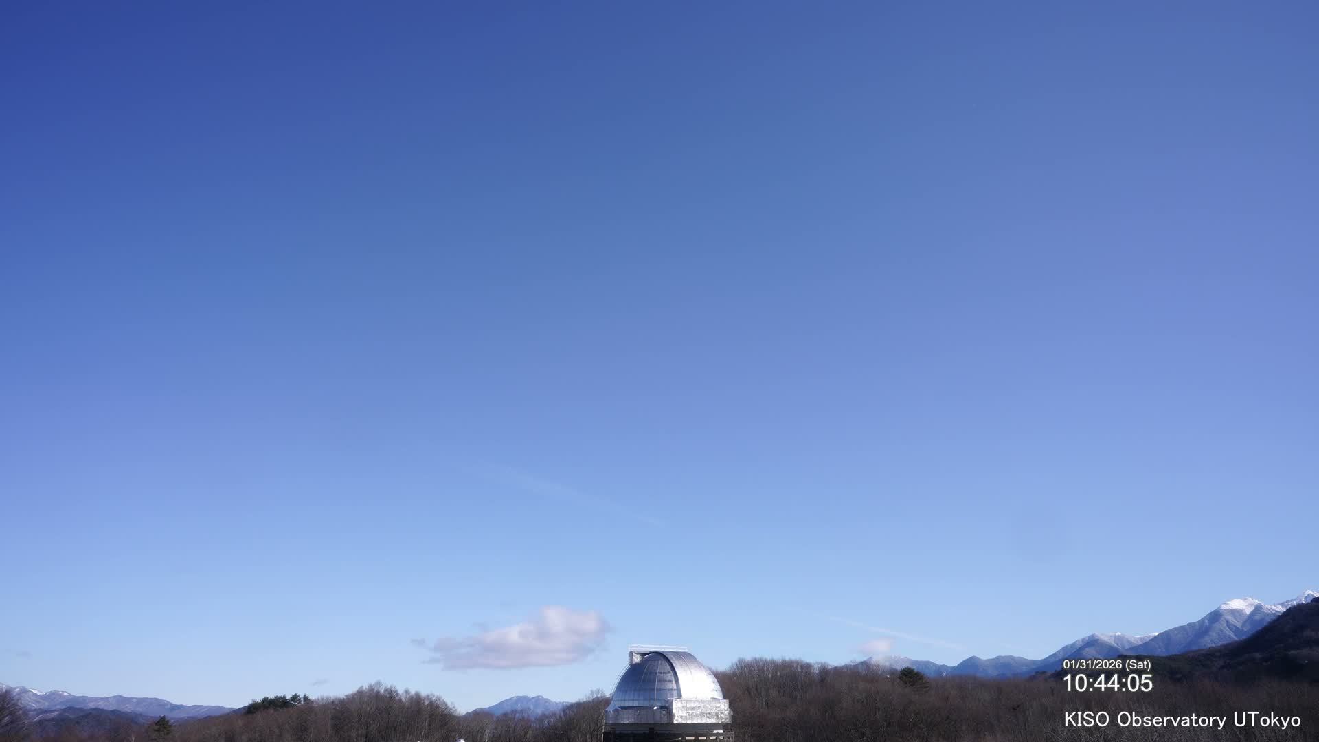 Nagano, Kiso Observatory & Kiso Mountains View ( 長野、木曽展望台と木曽山脈の眺望 ) Live Cam - Mitake, Kiso, Kiso-Shi, Nagano, Chubu, Japan
