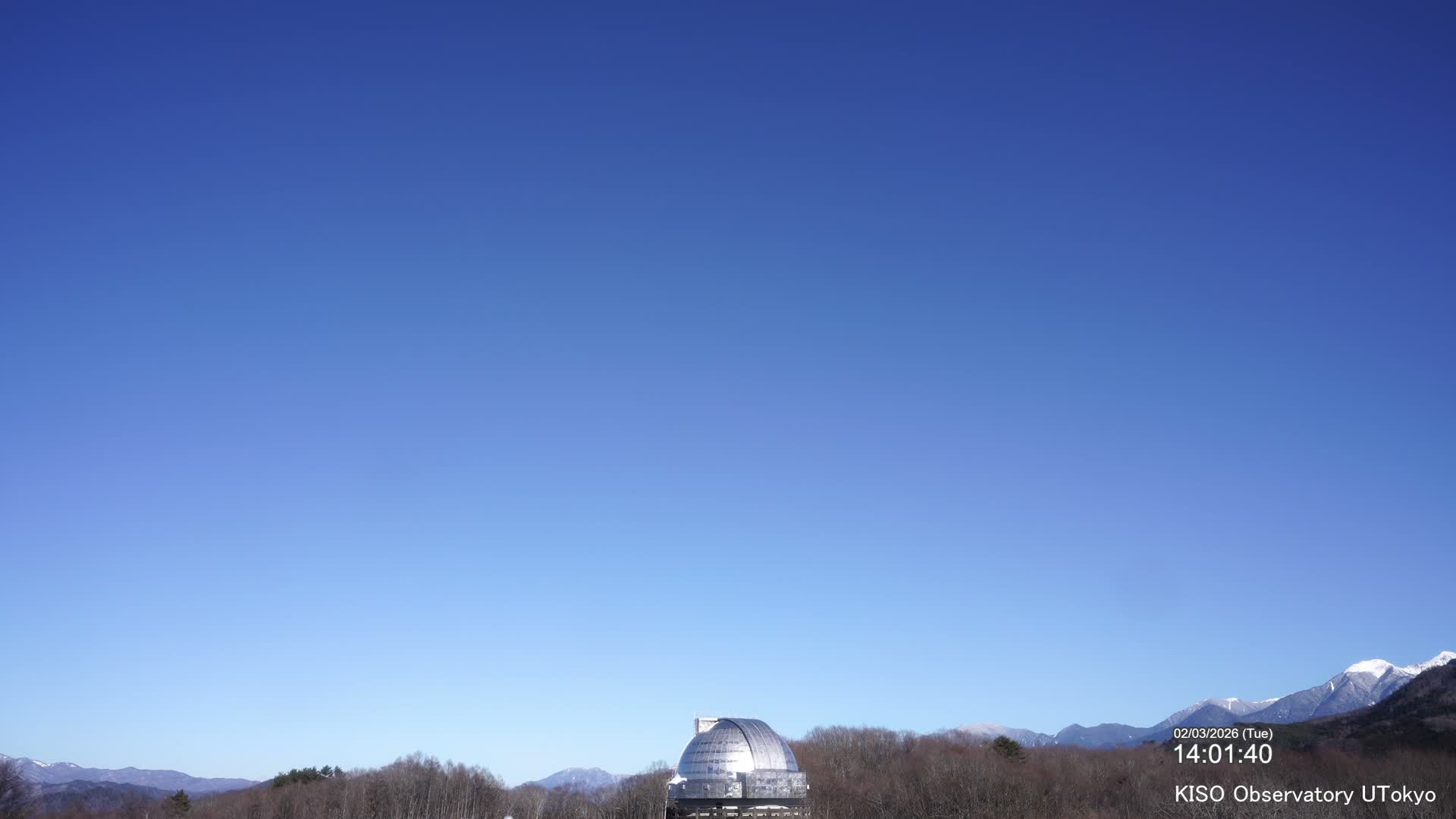 Nagano, Kiso Observatory & Kiso Mountains View ( 長野、木曽展望台と木曽山脈の眺望 ) Live Cam - Mitake, Kiso, Kiso-Shi, Nagano, Chubu, Japan