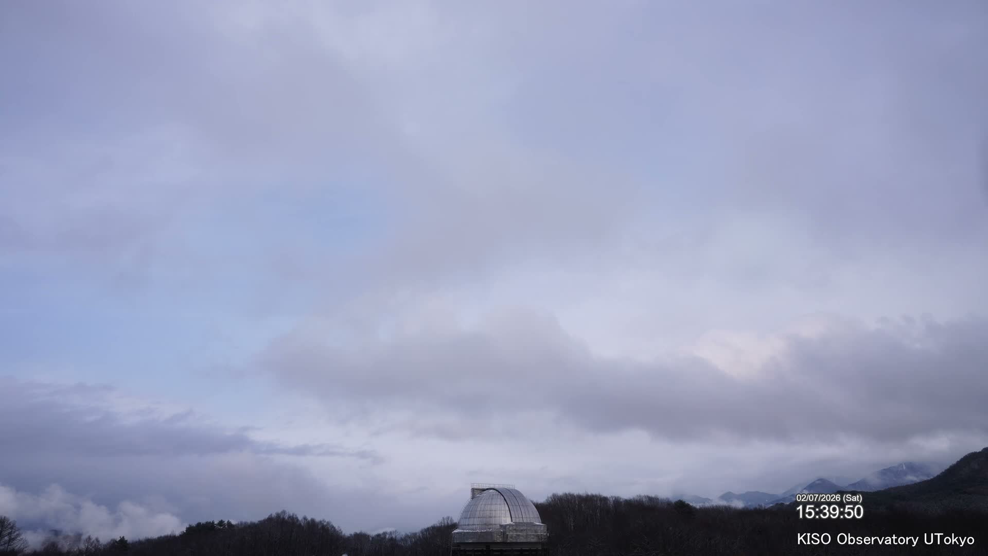 Nagano, Kiso Observatory & Kiso Mountains View ( 長野、木曽展望台と木曽山脈の眺望 ) Live Cam - Mitake, Kiso, Kiso-Shi, Nagano, Chubu, Japan