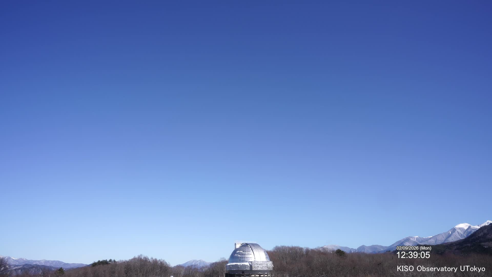Nagano, Kiso Observatory & Kiso Mountains View ( 長野、木曽展望台と木曽山脈の眺望 ) Live Cam - Mitake, Kiso, Kiso-Shi, Nagano, Chubu, Japan