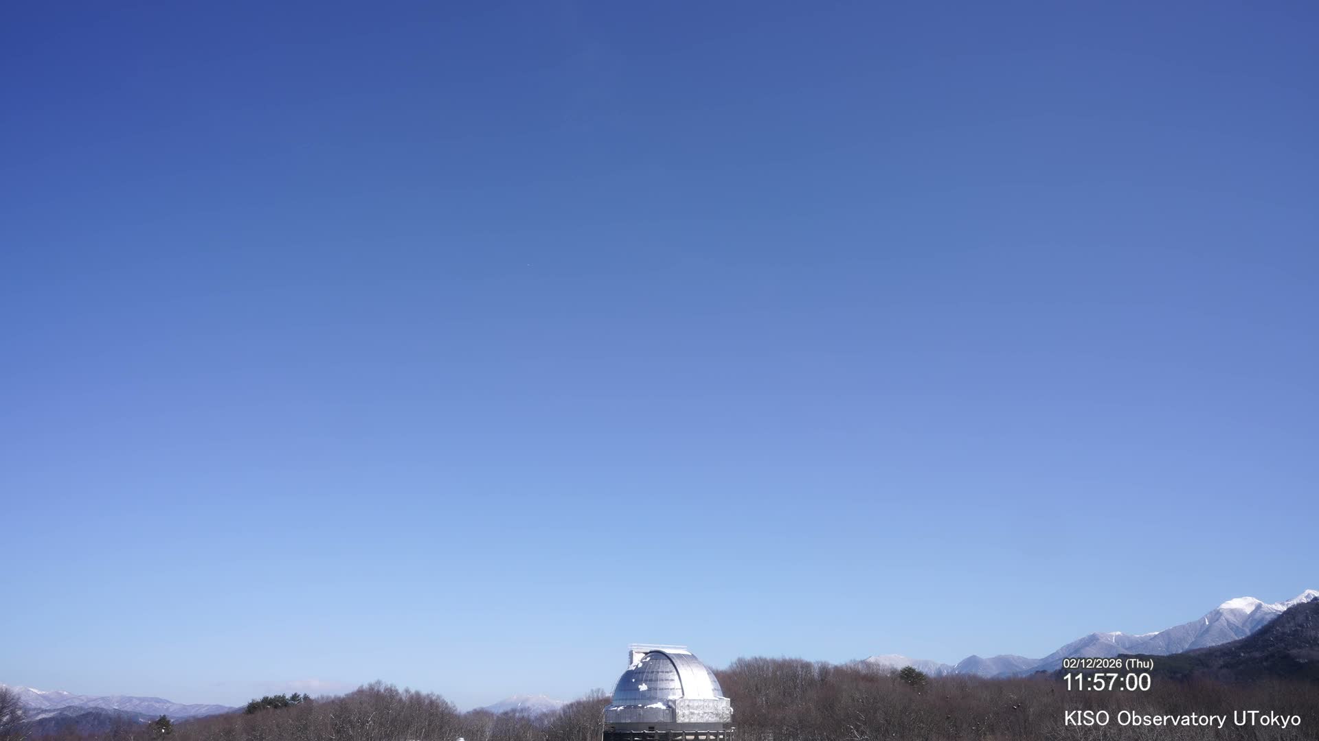 Nagano, Kiso Observatory & Kiso Mountains View ( 長野、木曽展望台と木曽山脈の眺望 ) Live Cam - Mitake, Kiso, Kiso-Shi, Nagano, Chubu, Japan