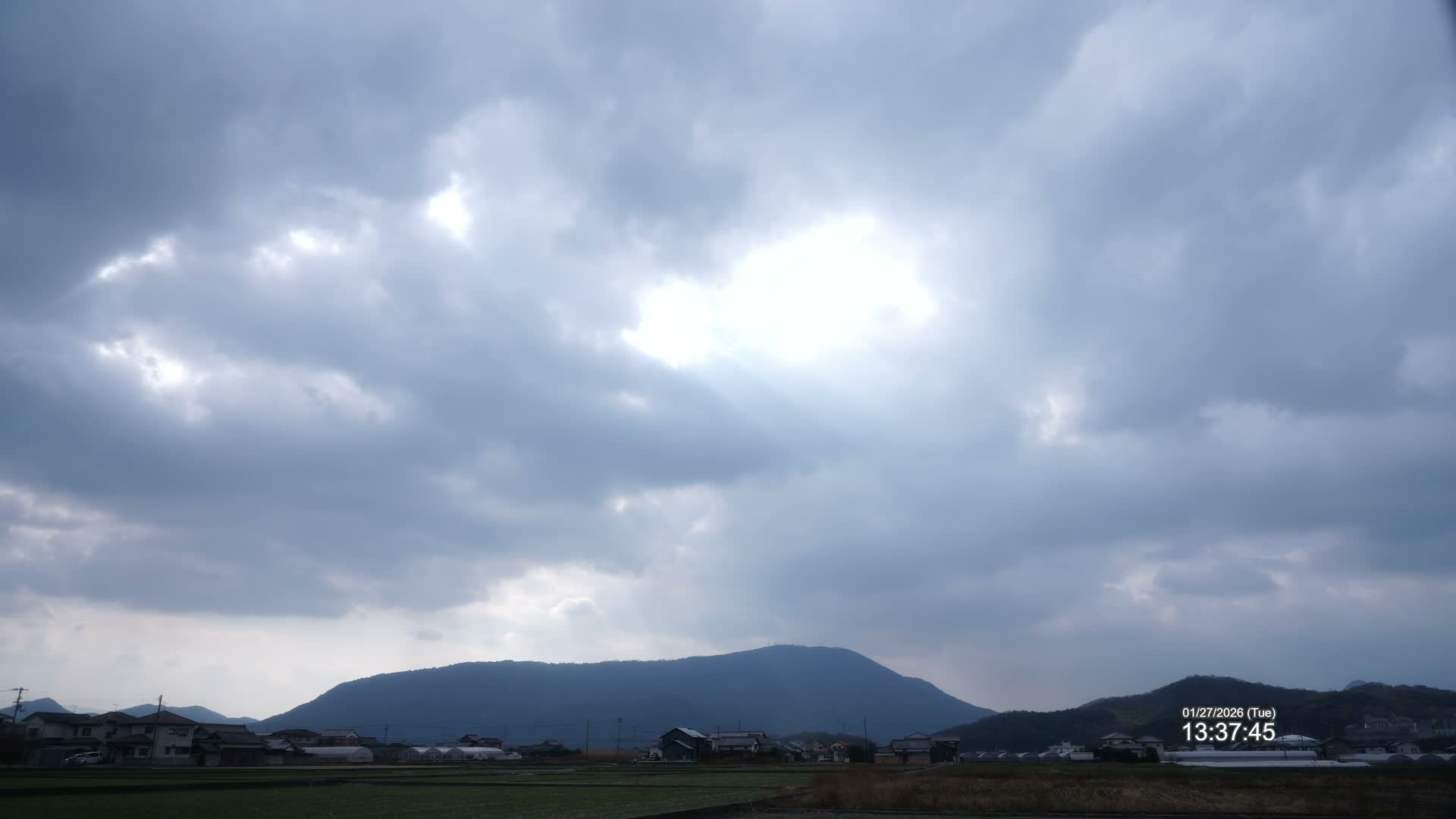 Marugame, Tarumi Shrine & Tarumicho Town View (丸亀・垂水神社・垂水町タウンビュー) Live Cam - Tarumicho, Marugame, Kagawa, Japan