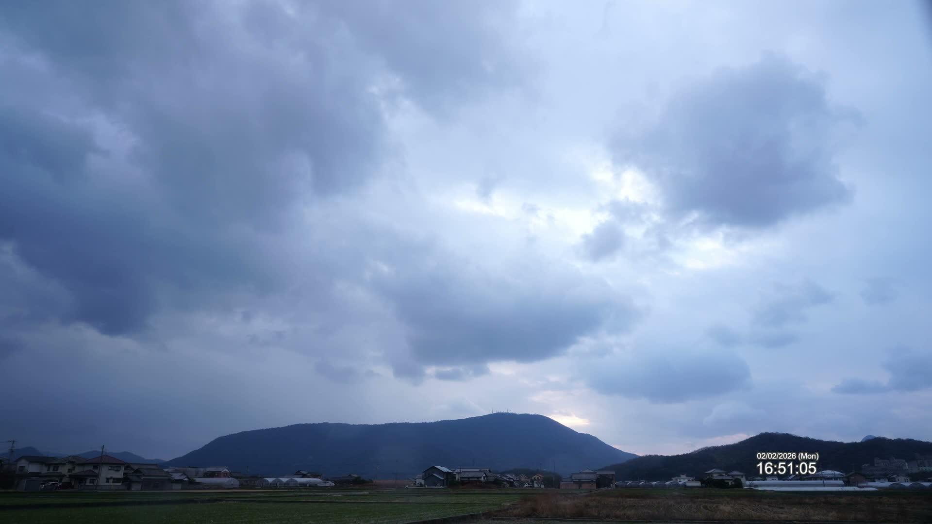 Marugame, Tarumi Shrine & Tarumicho Town View (丸亀・垂水神社・垂水町タウンビュー) Live Cam - Tarumicho, Marugame, Kagawa, Japan