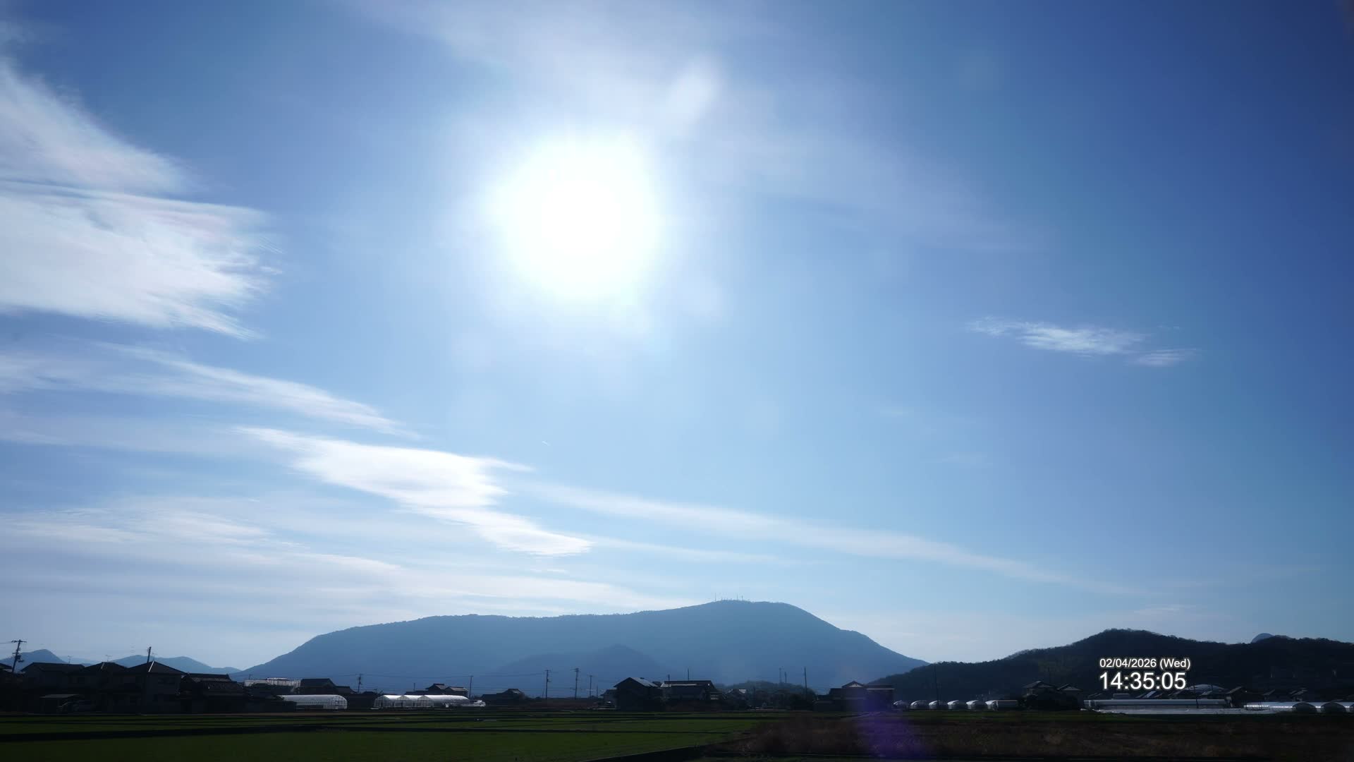 Marugame, Tarumi Shrine & Tarumicho Town View (丸亀・垂水神社・垂水町タウンビュー) Live Cam - Tarumicho, Marugame, Kagawa, Japan
