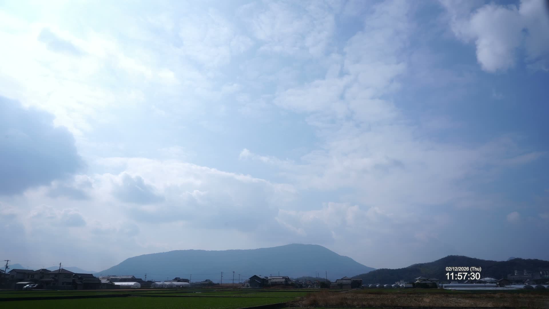 Marugame, Tarumi Shrine & Tarumicho Town View (丸亀・垂水神社・垂水町タウンビュー) Live Cam - Tarumicho, Marugame, Kagawa, Japan