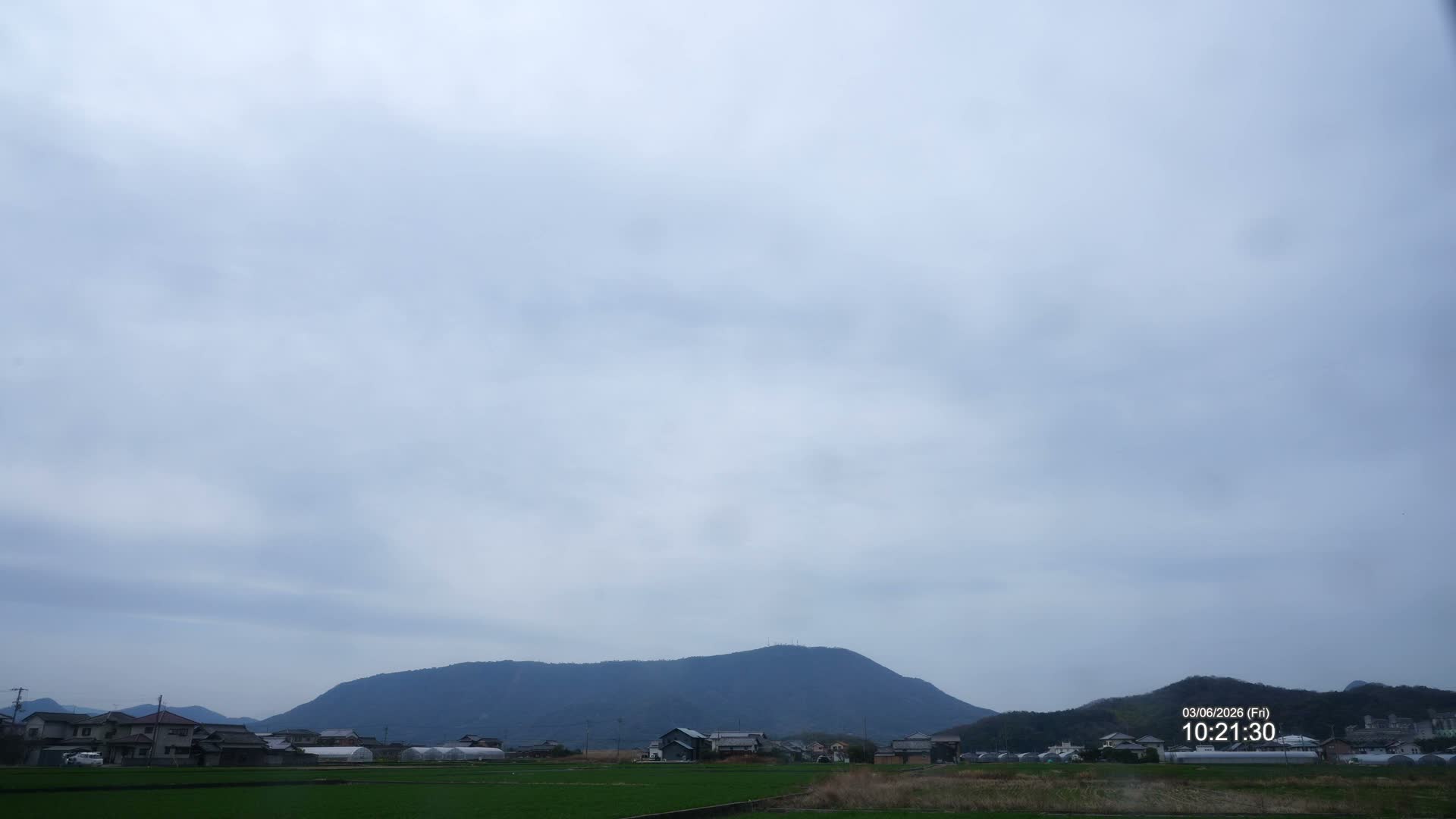 Marugame, Tarumi Shrine & Tarumicho Town View (丸亀・垂水神社・垂水町タウンビュー) Live Cam - Tarumicho, Marugame, Kagawa, Japan