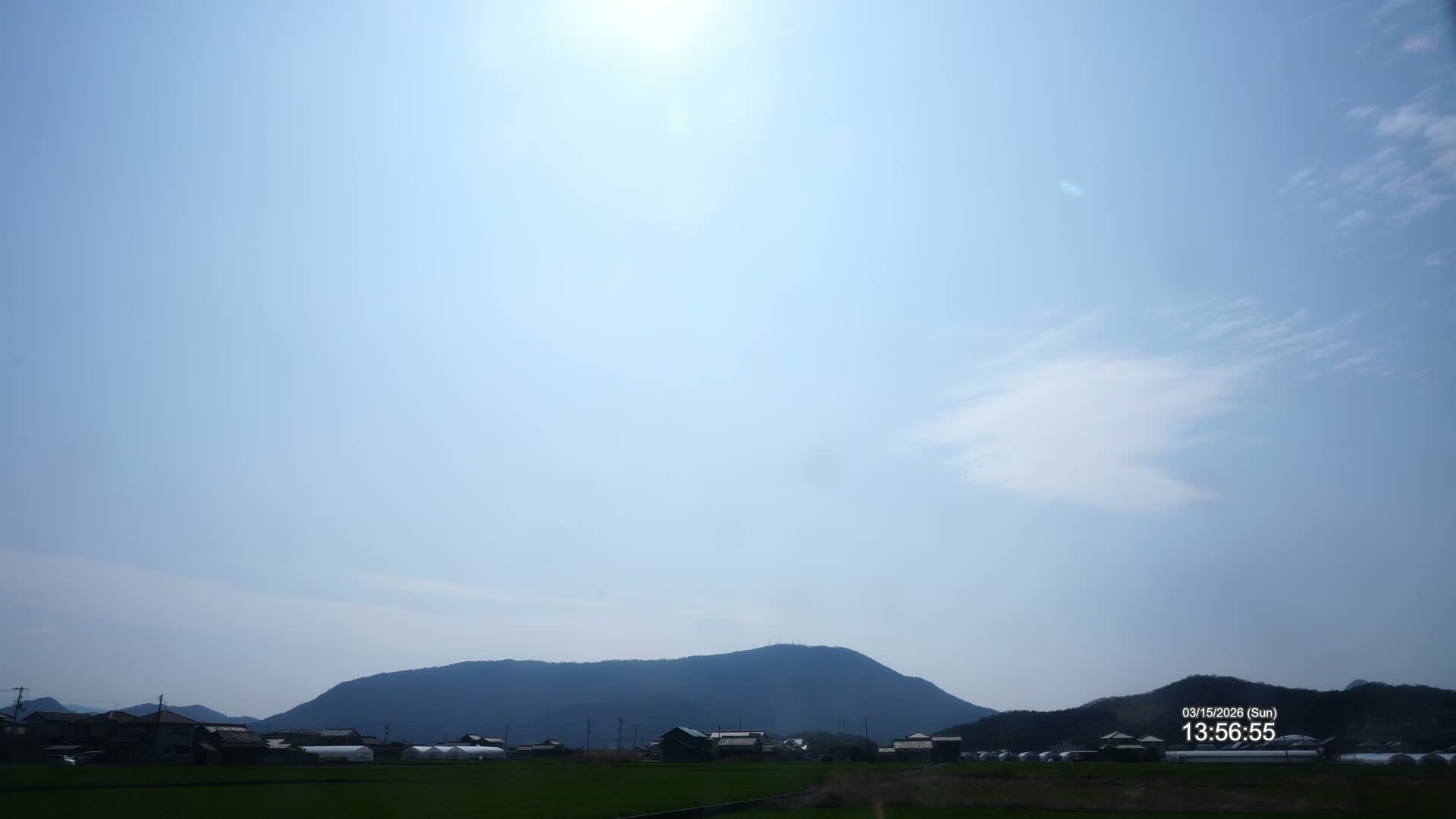 Marugame, Tarumi Shrine & Tarumicho Town View (丸亀・垂水神社・垂水町タウンビュー) Live Cam - Tarumicho, Marugame, Kagawa, Japan