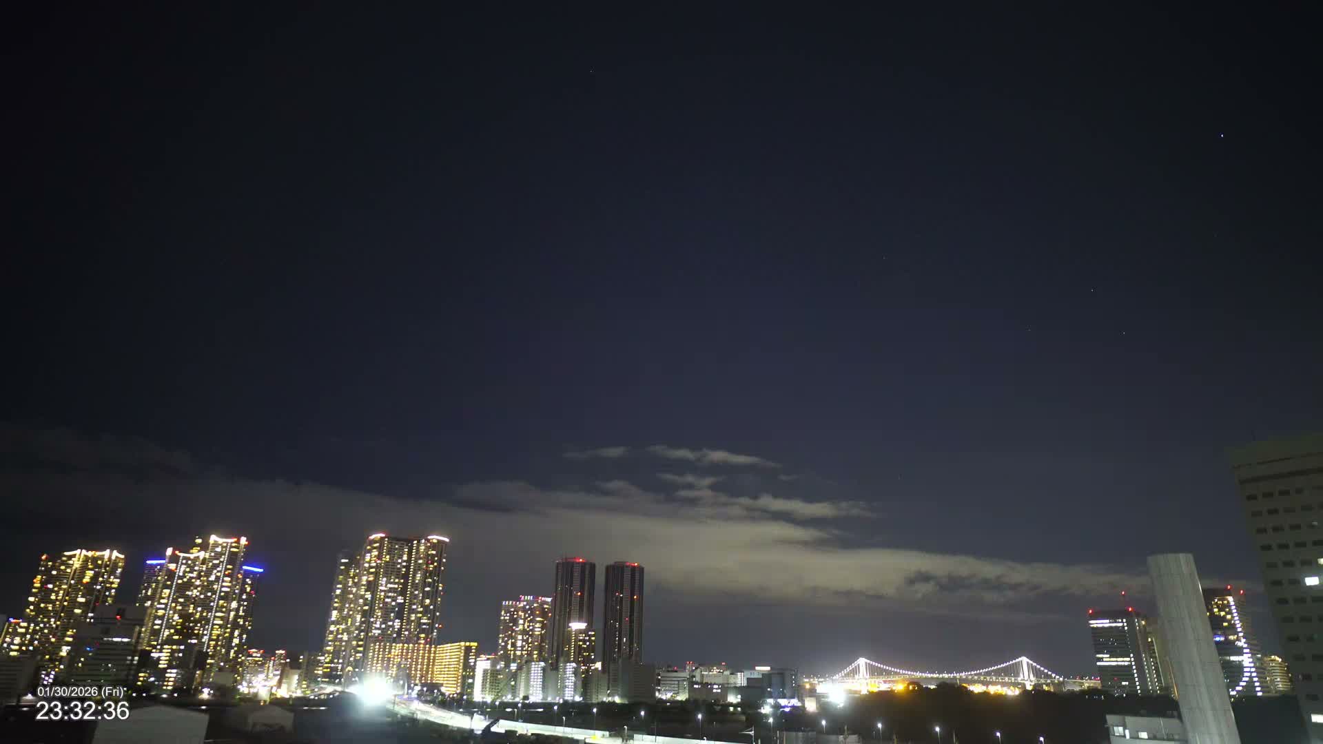 Tokyo, Kachidoki Towers View from Tsukiji ( 東京、築地からの勝どきタワーズビュー ) Live Cam - Tsukiji, Chuo Ku, Tokyo, Kantō, Honshu, Japan