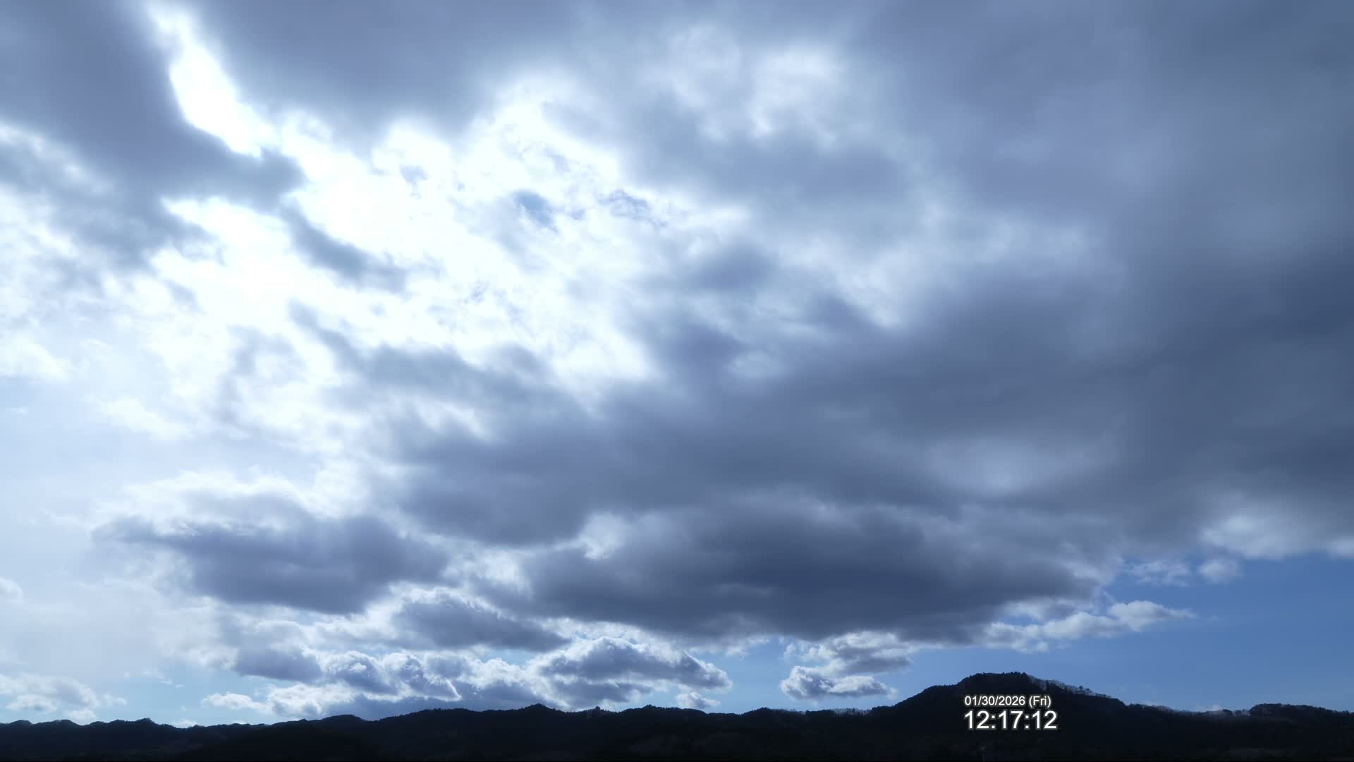 Fukushima, Yamatsuri, Yamashita Hill View from Koya ( 高野からの福島・矢祭・山下丘陵の眺め ) Live Cam  - Koya, Yamatsuri, Higashishirakawa, Fukushima, Tōhoku, Honshu, Japan