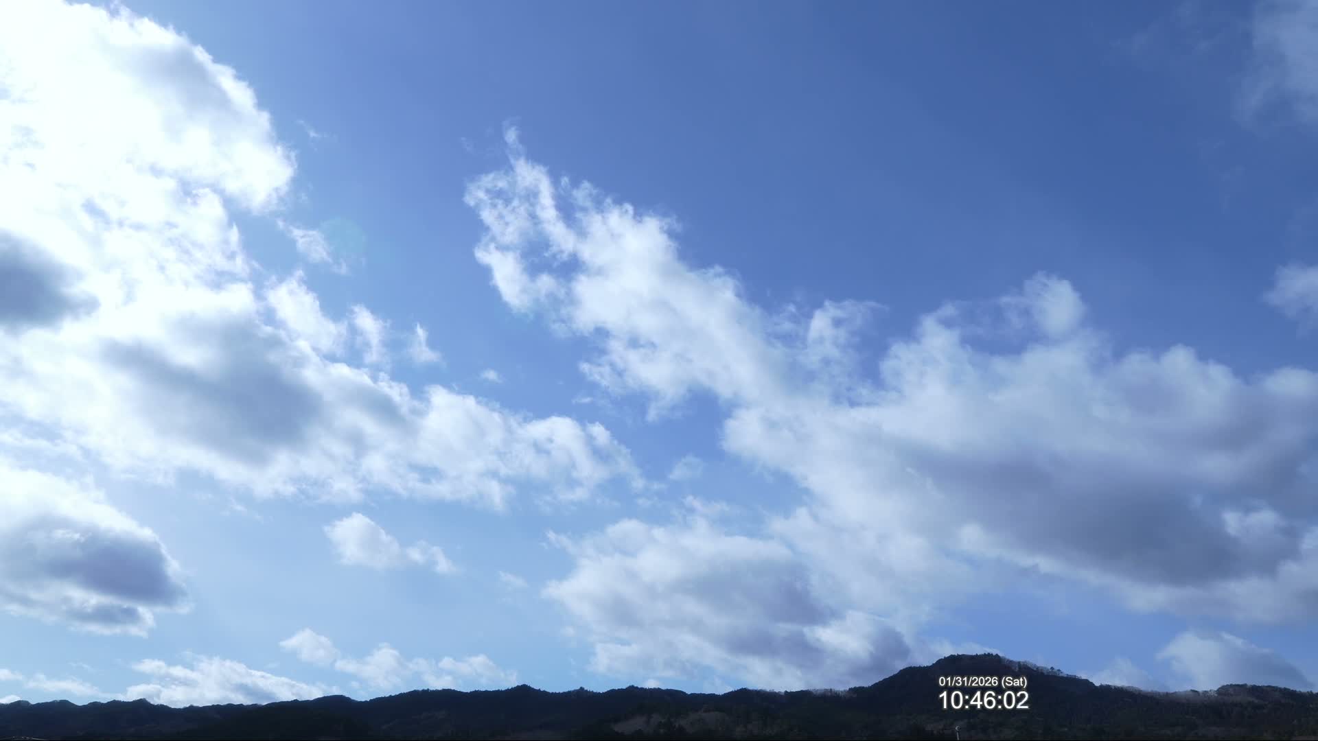 Fukushima, Yamatsuri, Yamashita Hill View from Koya ( 高野からの福島・矢祭・山下丘陵の眺め ) Live Cam  - Koya, Yamatsuri, Higashishirakawa, Fukushima, Tōhoku, Honshu, Japan